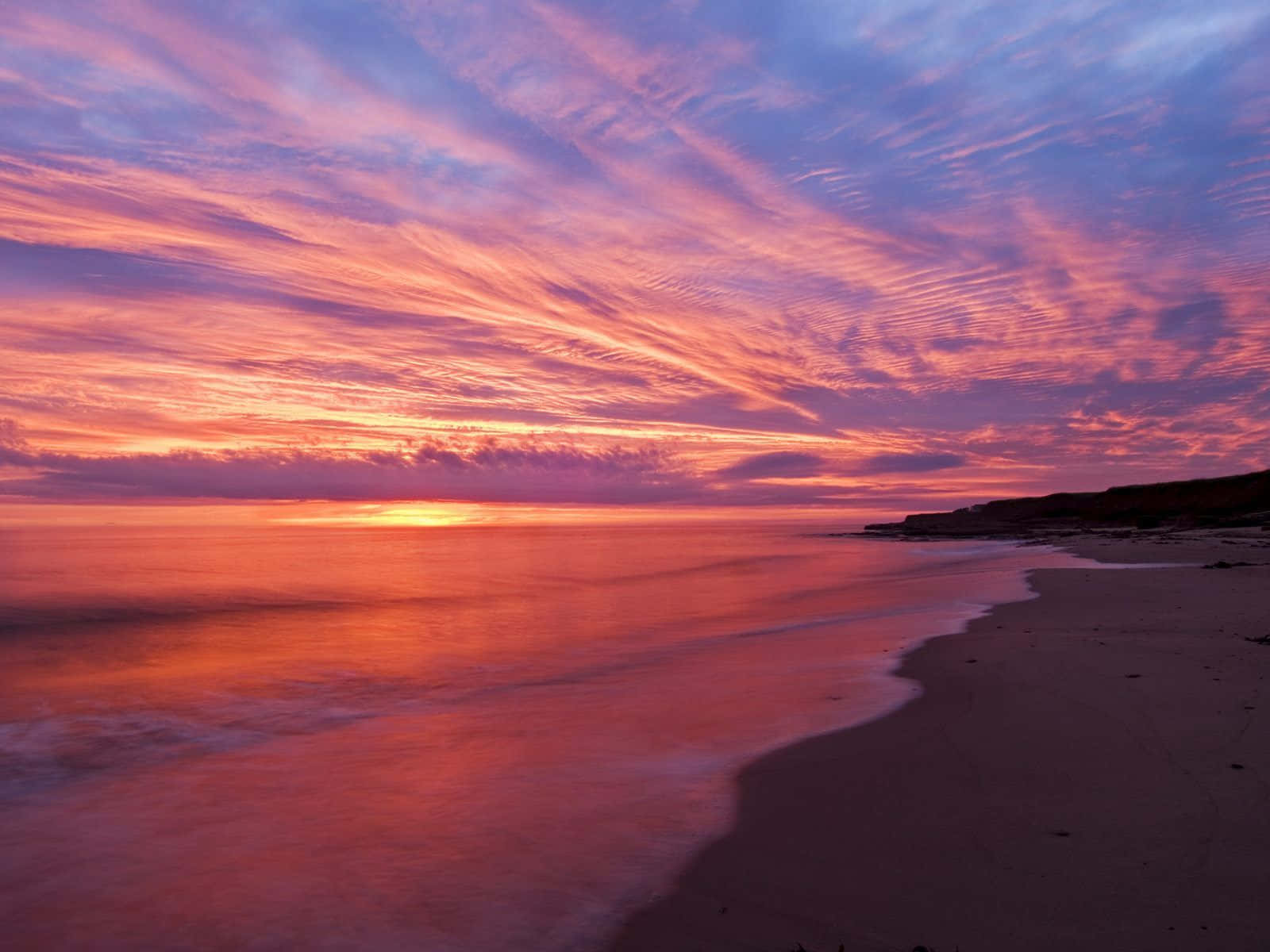 Charlottetown, sunset, beach, HD Desktop Wallpaper