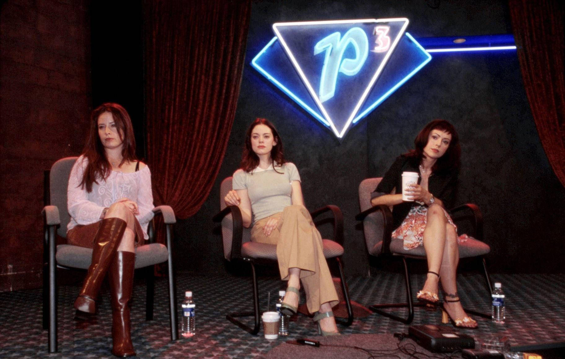 Charmed, main characters, press conference, HD Desktop Wallpaper