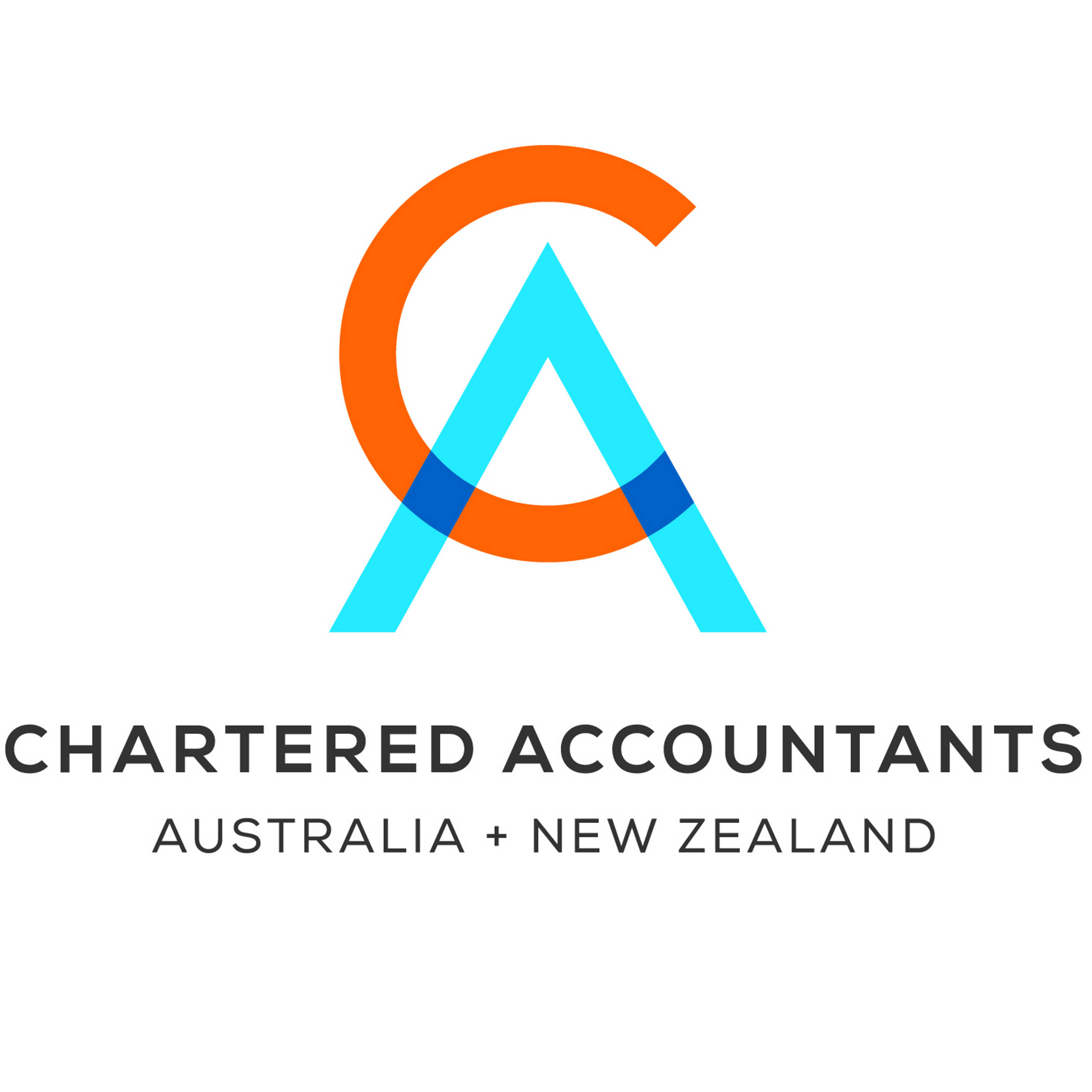 Chartered Accountant, orange, cyan, Full HD Desktop Wallpaper