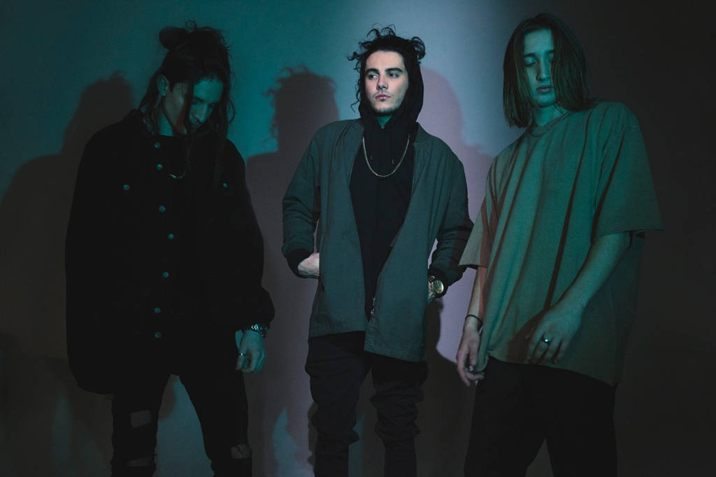 Chase Atlantic, teal, purple, SD Desktop Wallpaper