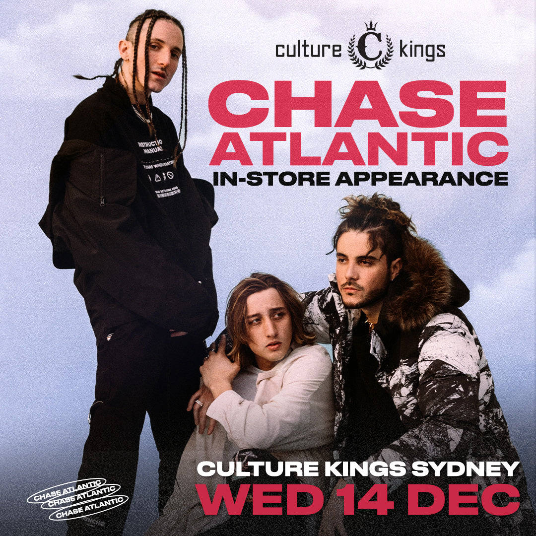 Chase Atlantic, cloudy sky, promotional event poster, SD Desktop Wallpaper