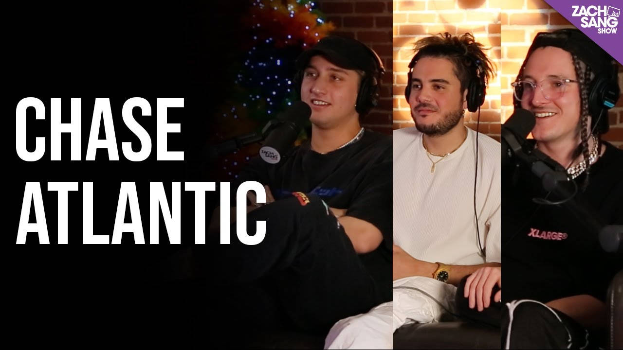 Chase Atlantic, headphones, microphones, HD Desktop Wallpaper
