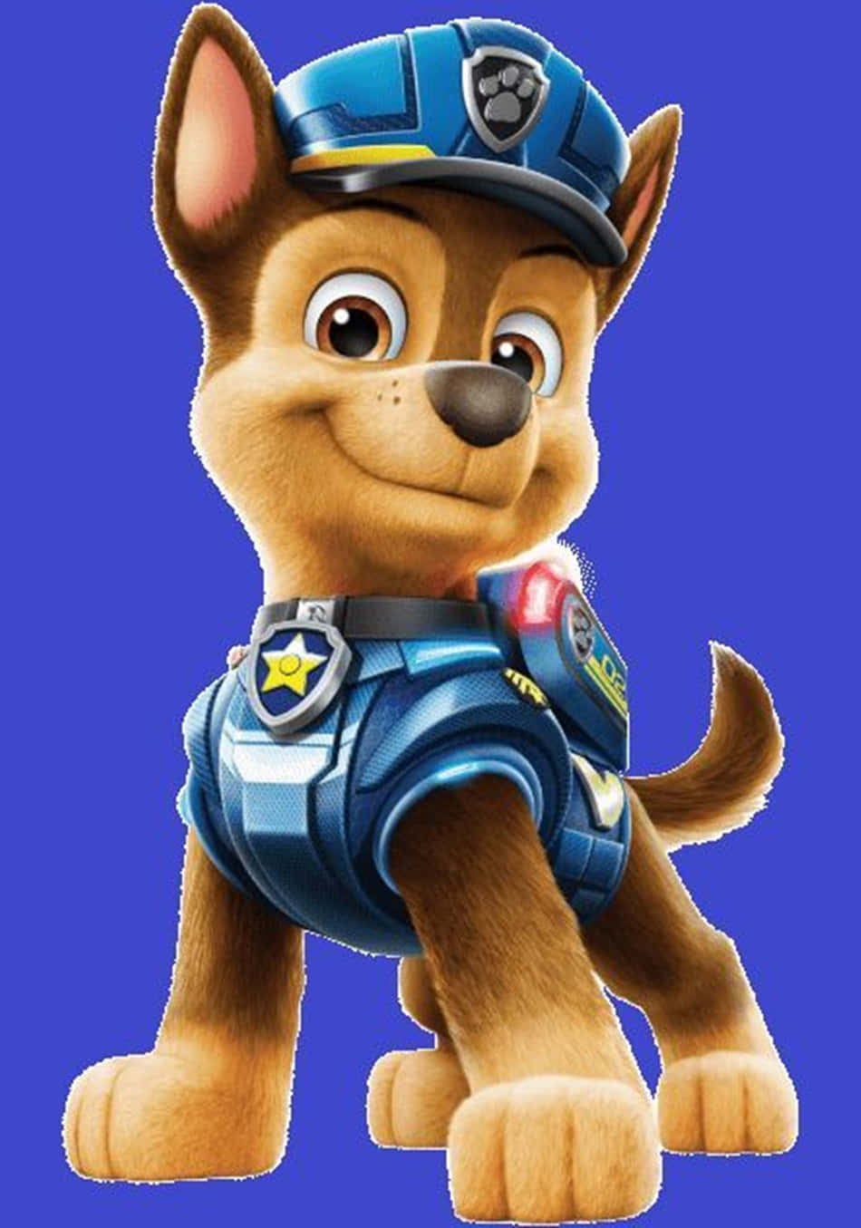 Chase, Paw Patrol, blue uniform, HD Phone Wallpaper