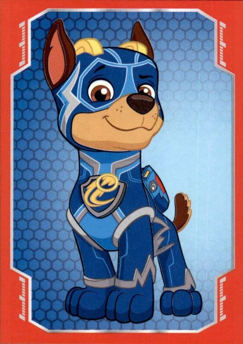 Chase, Paw Patrol, blue superhero suit, HD Phone Wallpaper