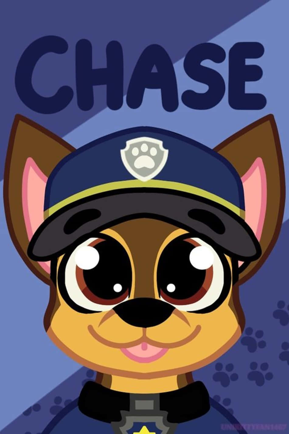 Chase, Paw Patrol, police dog, HD Phone Wallpaper