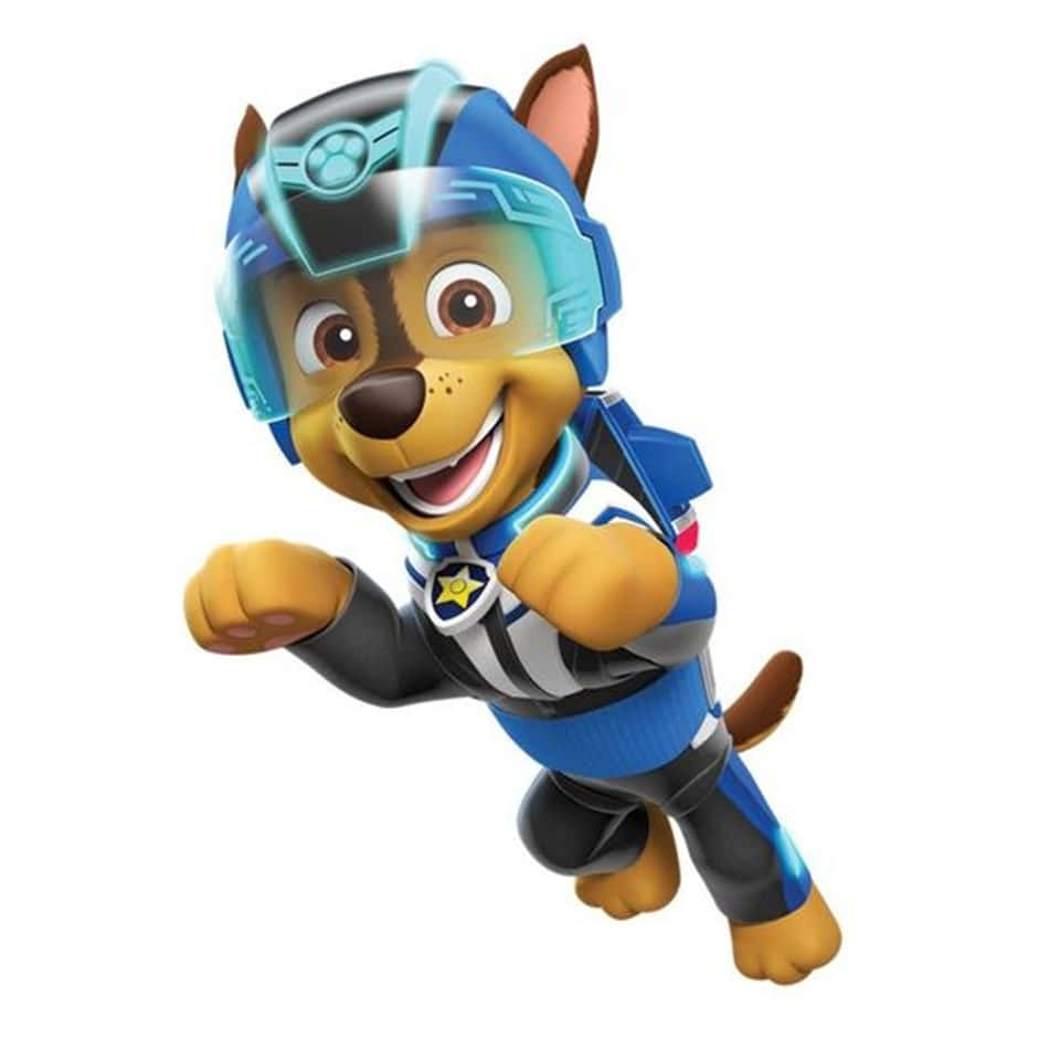Chase, Paw Patrol, blue gear, SD Desktop Wallpaper