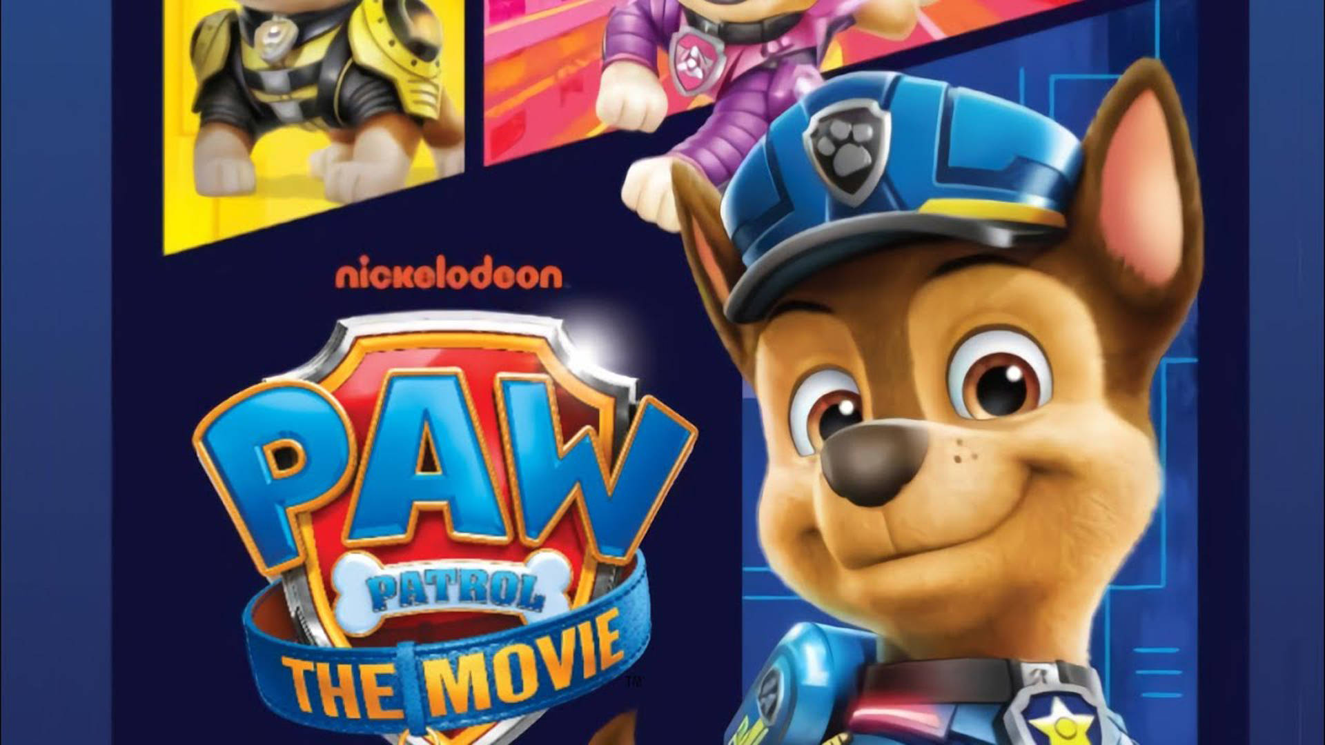 Paw Patrol, Chase, police uniform, Full HD Desktop Wallpaper