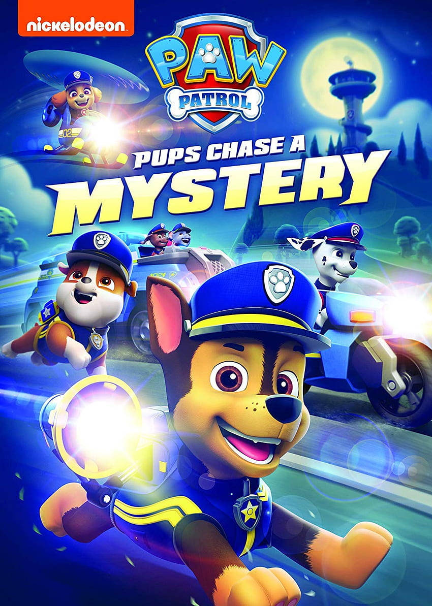 Paw Patrol, Chase, police gear, SD Phone Wallpaper
