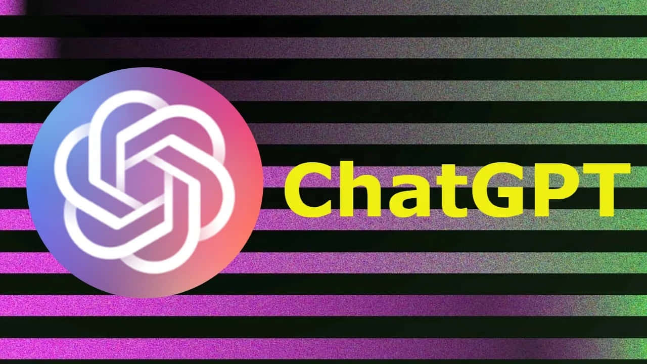 ChatGPT, white, gradient circular background, HD Desktop Wallpaper