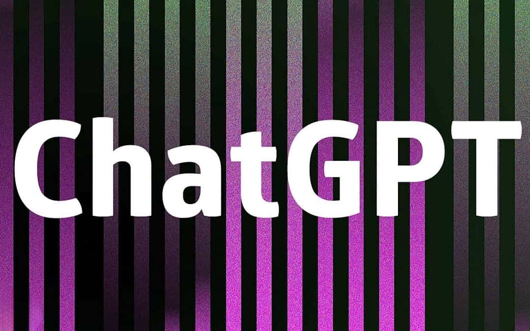 ChatGPT, purple, black, SD Desktop Wallpaper