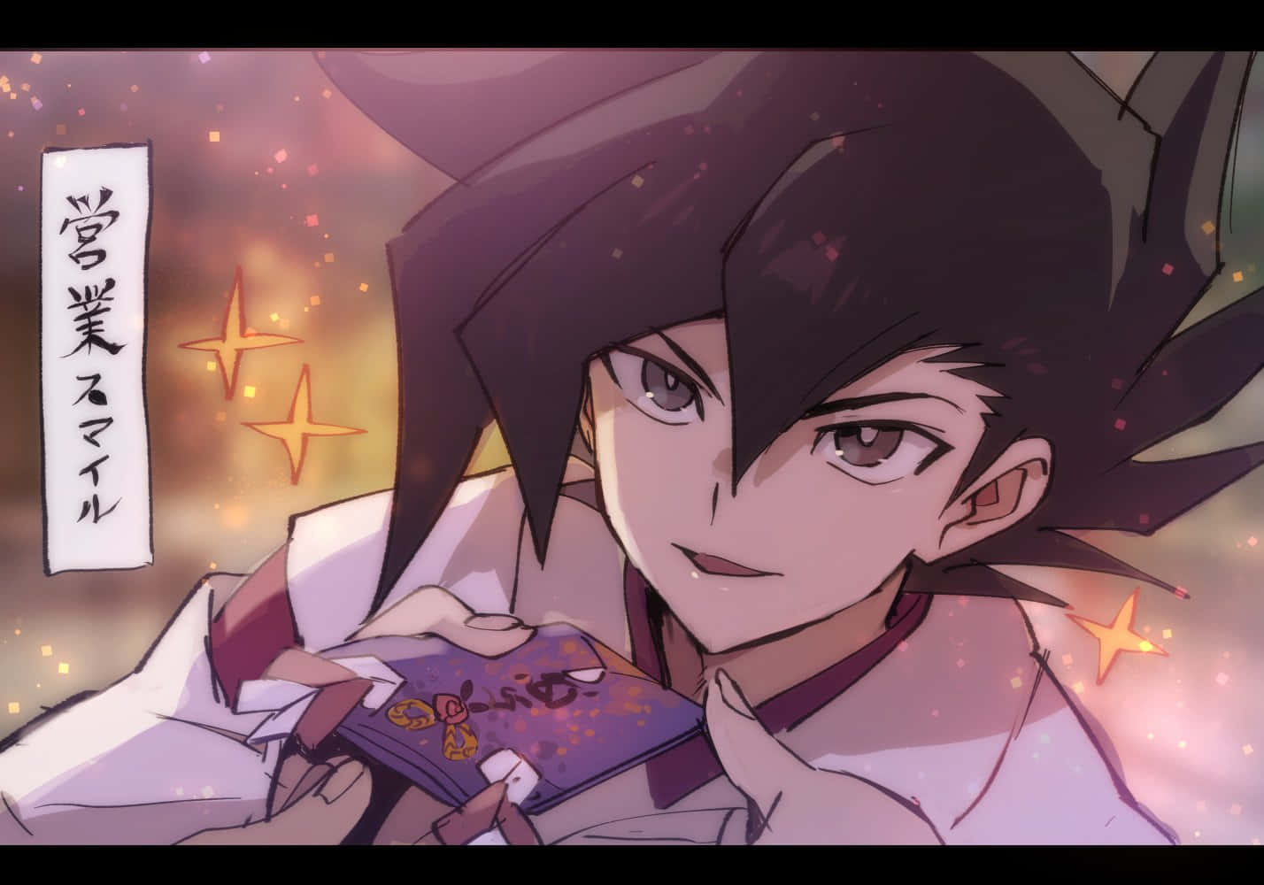 Chazz Princeton, glowing card, sparkling stars, HD Desktop Wallpaper
