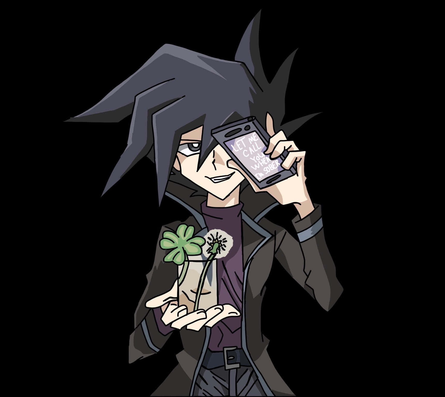 Chazz Princeton, spiky dark hair, phone to eye, HD Desktop Wallpaper