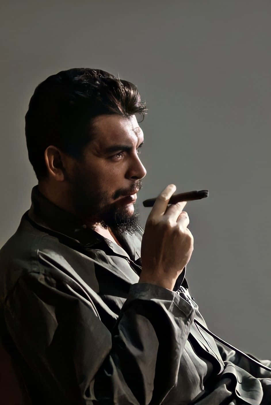 Che Guevara, beard, dark hair, HD Phone Wallpaper