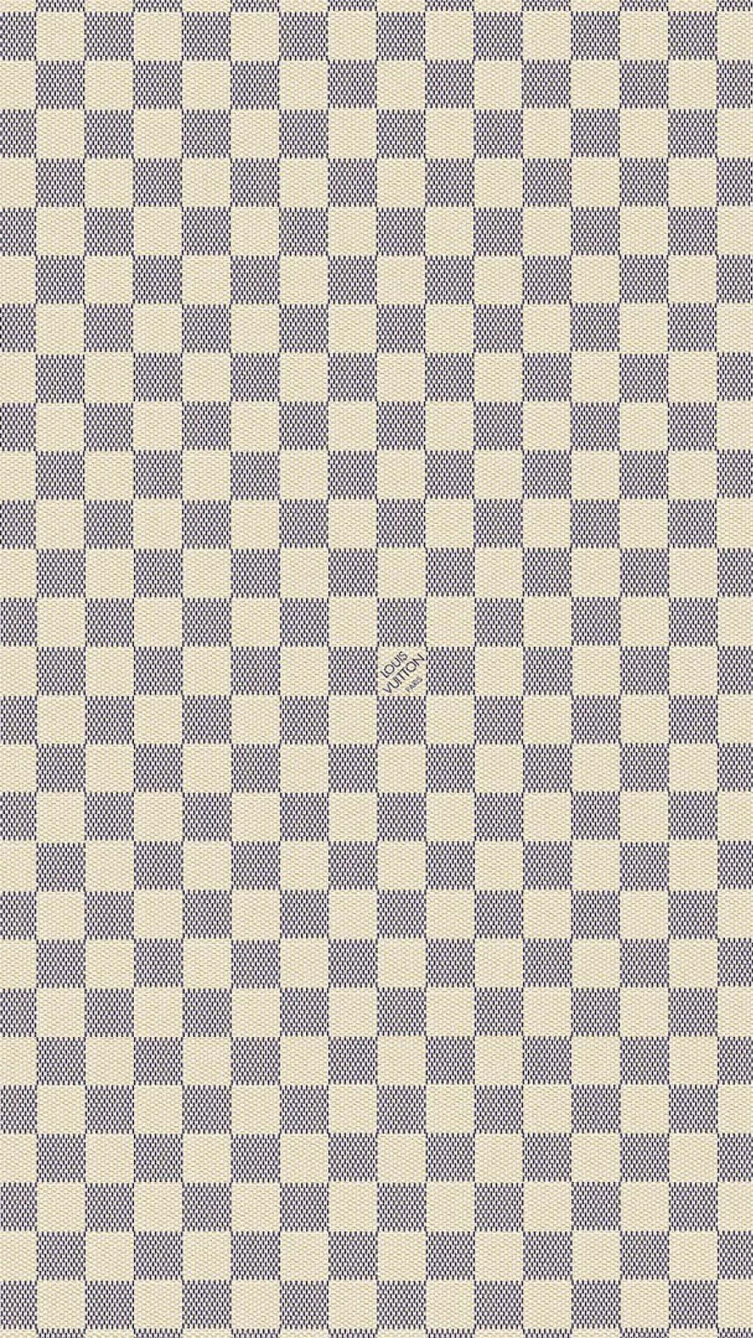 checkered designer art, cream, gray, Full HD Phone Wallpaper