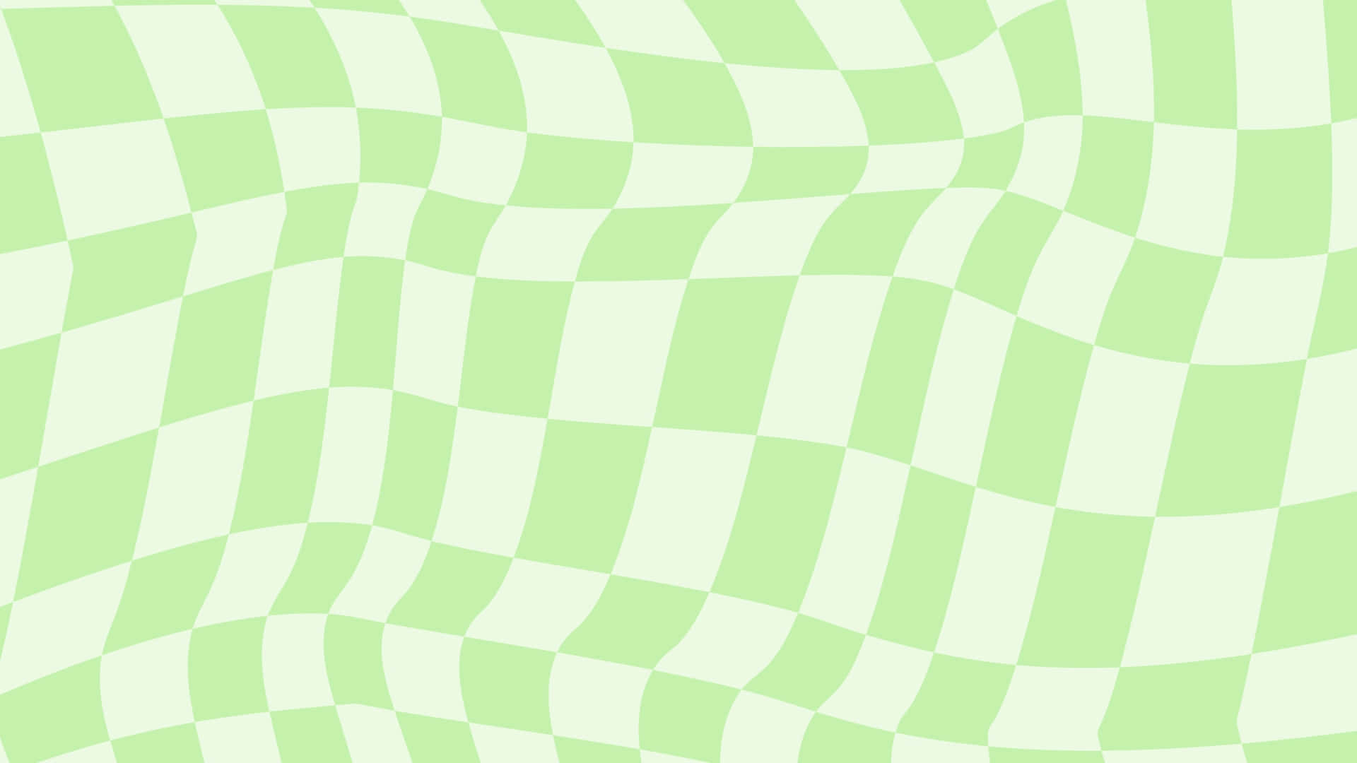 green checkered wave pattern, light green, off-white, Full HD Desktop Wallpaper