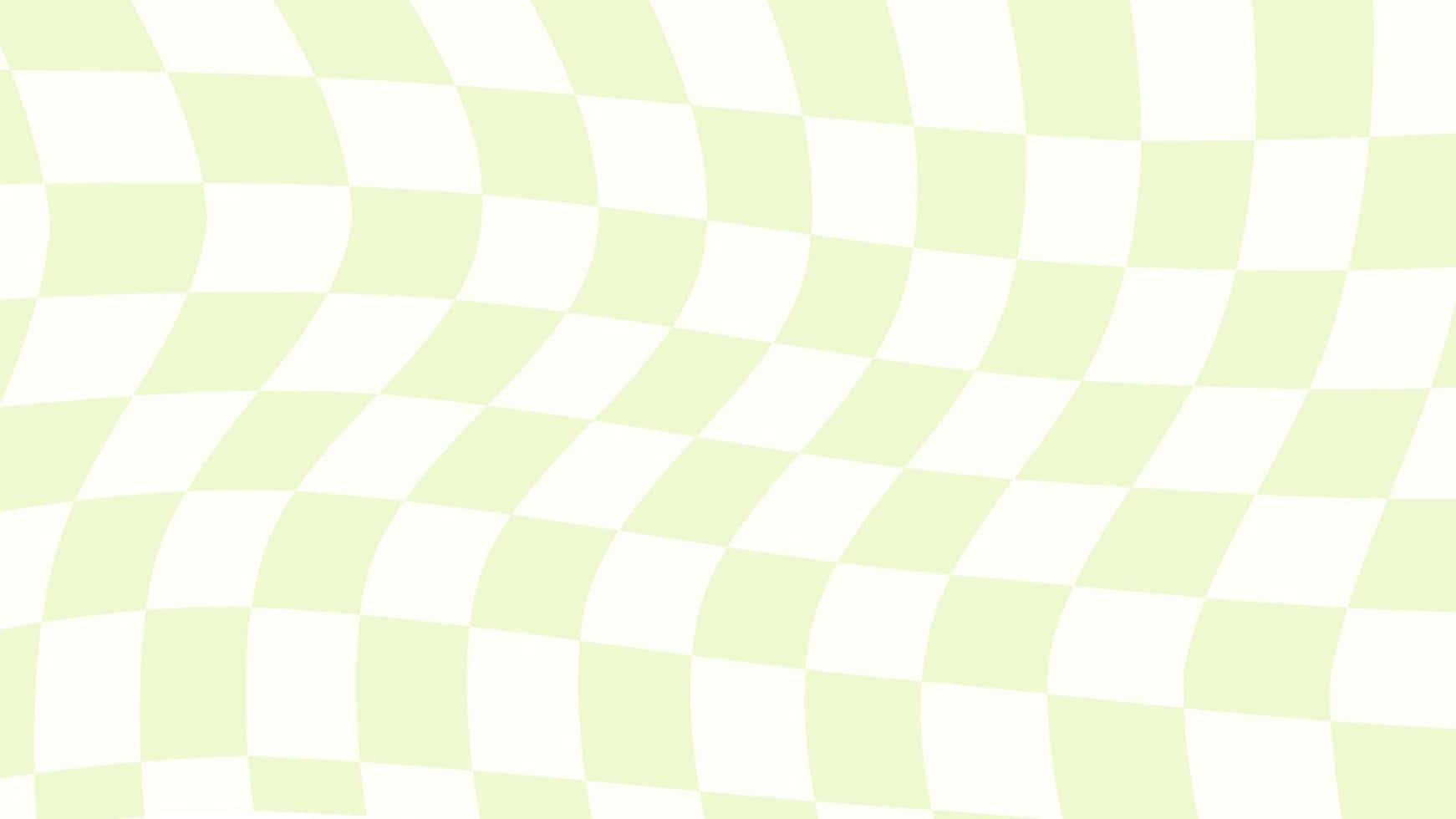 soft green checkered wave pattern, pale green, white, HD Desktop Wallpaper
