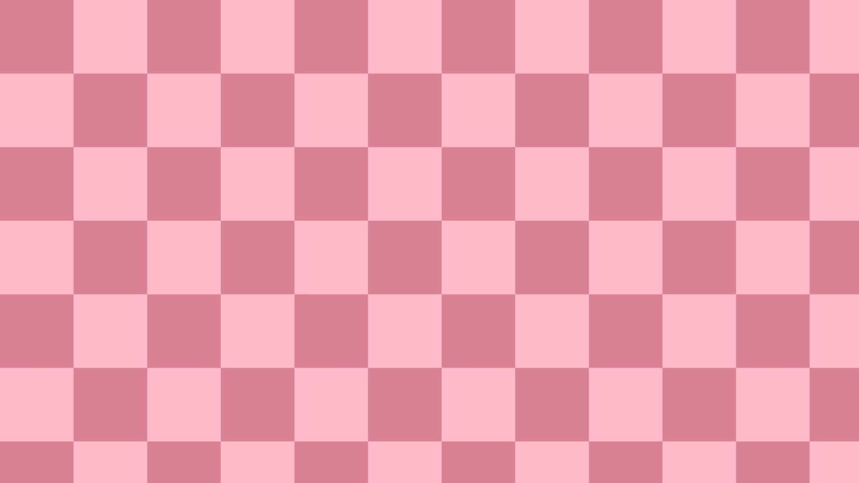 pink checkered pattern, light pink, dark pink, HD Desktop Wallpaper