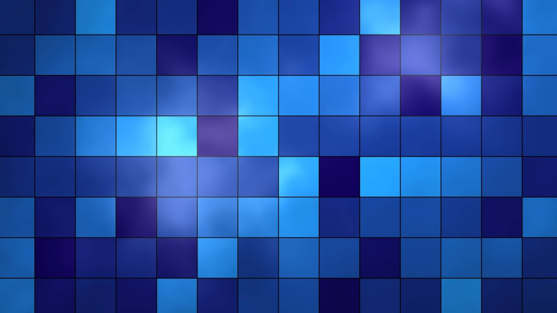 glowing blue squares, varying shades, soft light gradients, Full HD Desktop Wallpaper