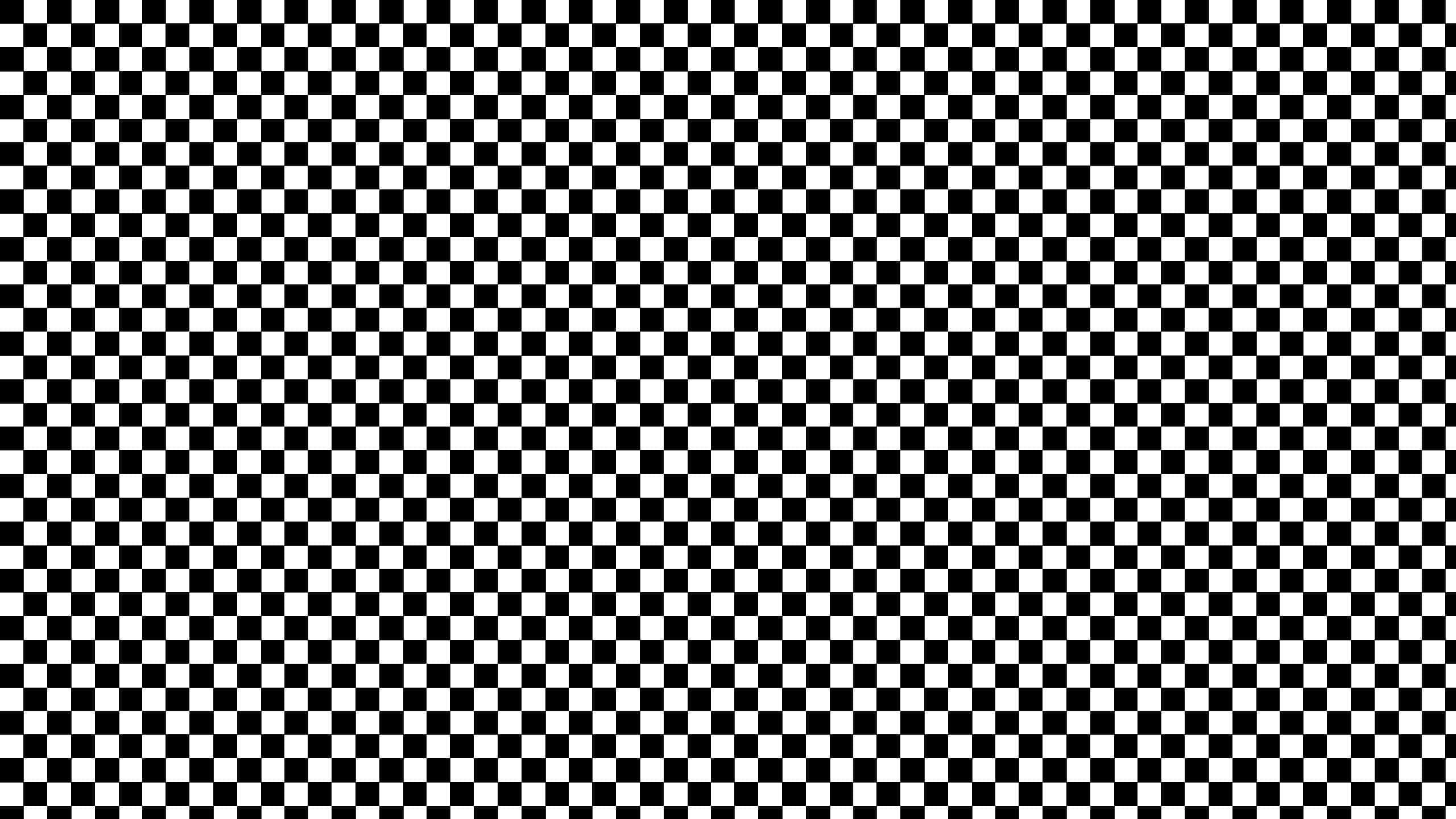 black and white checkerboard pattern, seamless, perfect geometric symmetry, 2K Desktop Wallpaper