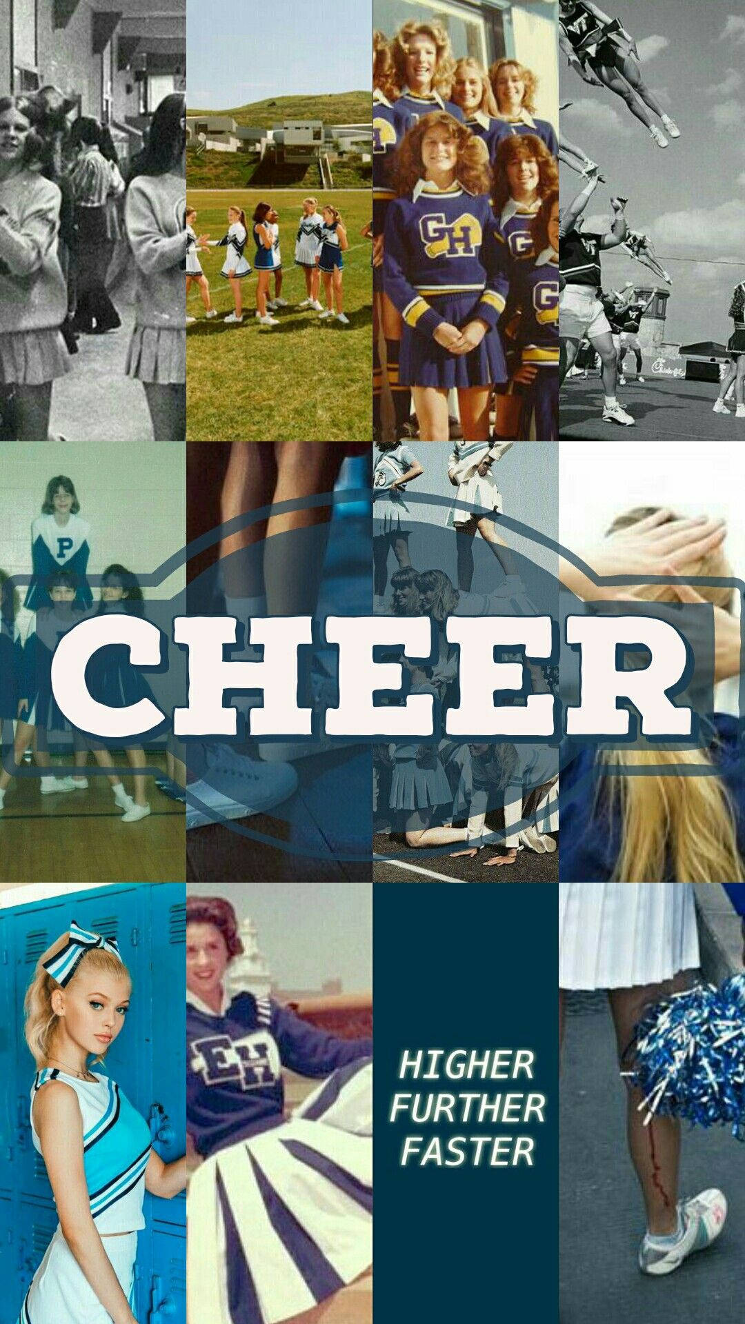 Cheerleader, vintage cheerleading photos, uniforms, Full HD Phone Wallpaper