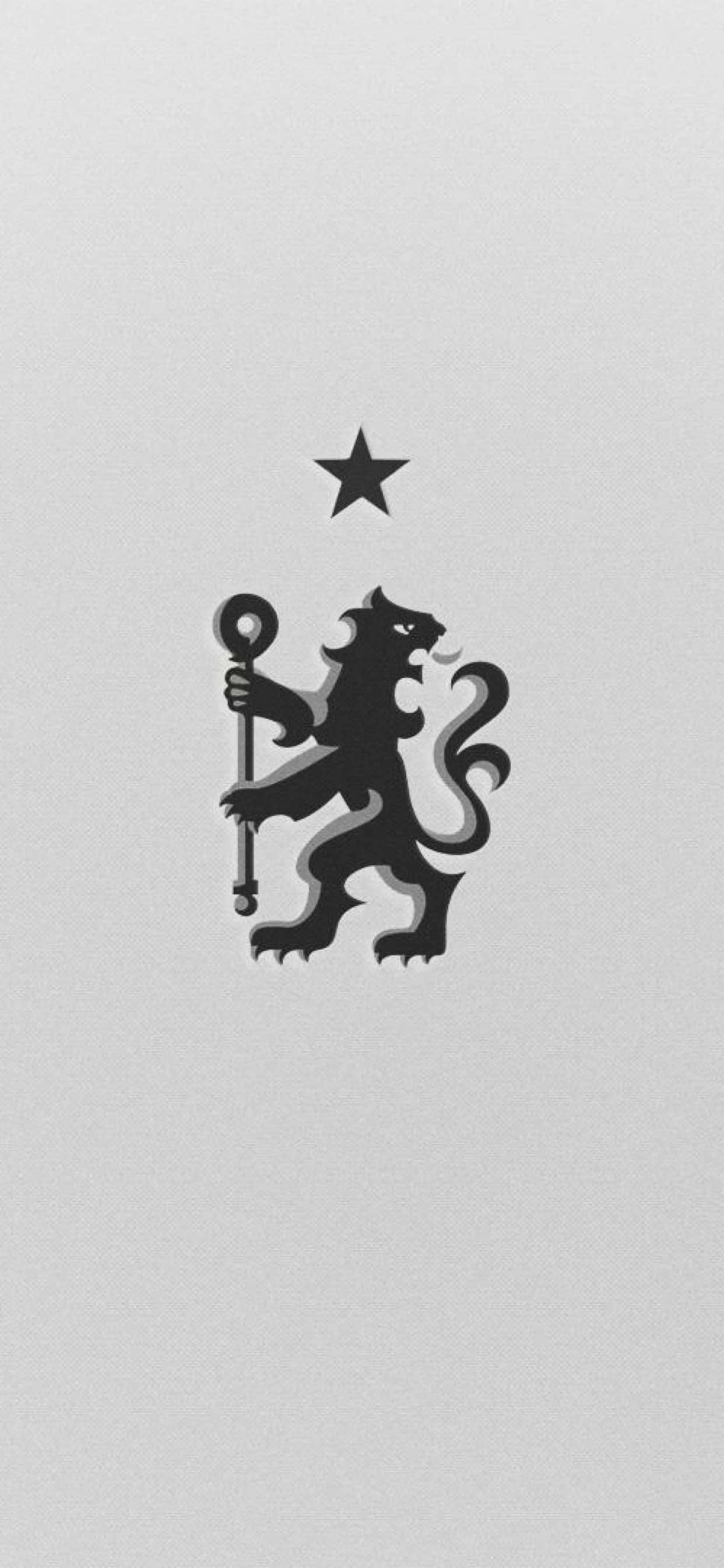 Chelsea FC, black lion, key, 2K Phone Wallpaper