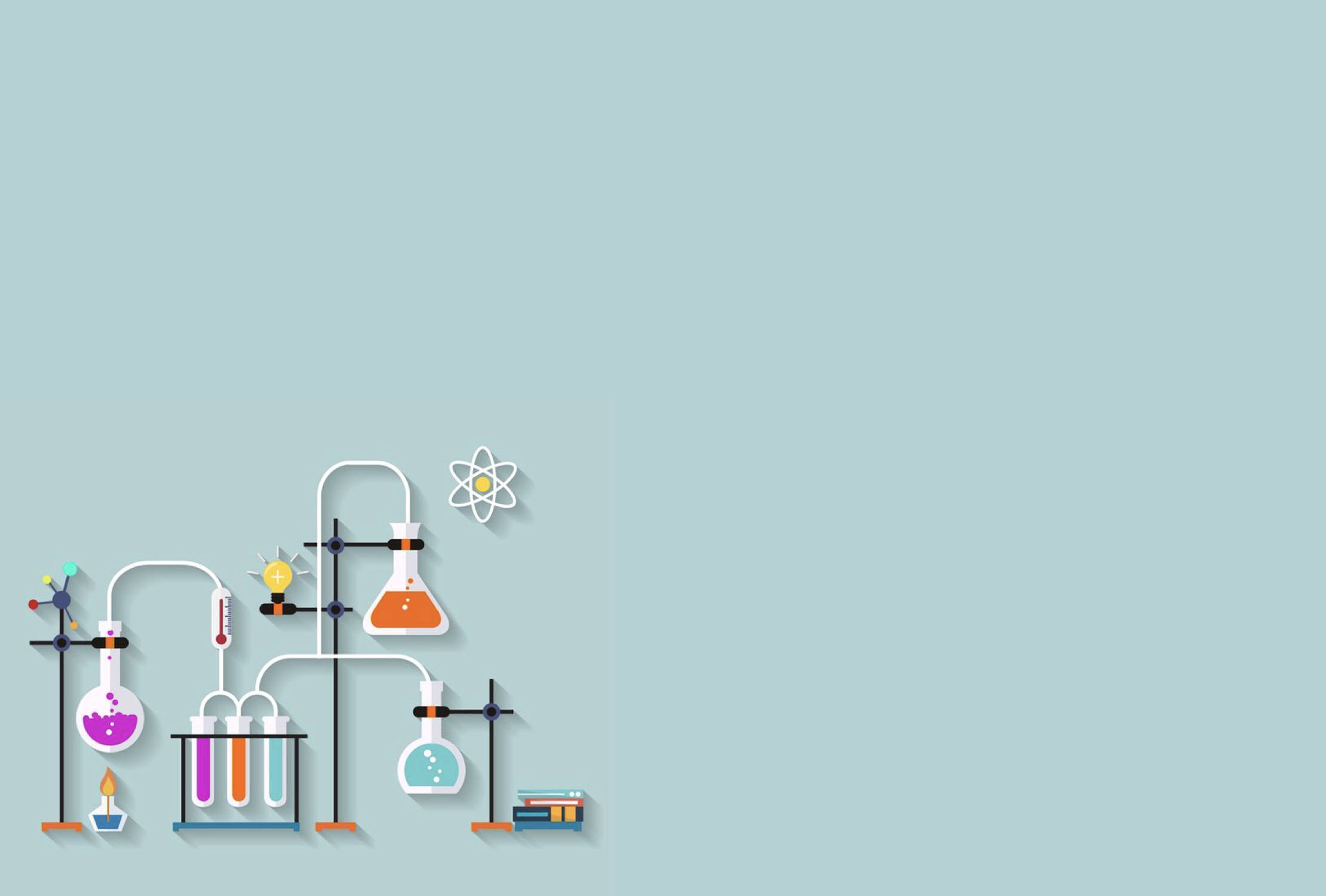minimalist, green chemistry, flat design, Full HD Desktop Wallpaper