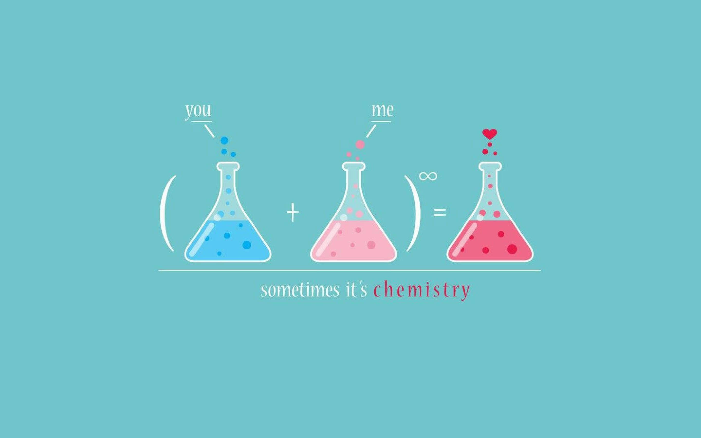 you, me, pink solution, 2K Desktop Wallpaper
