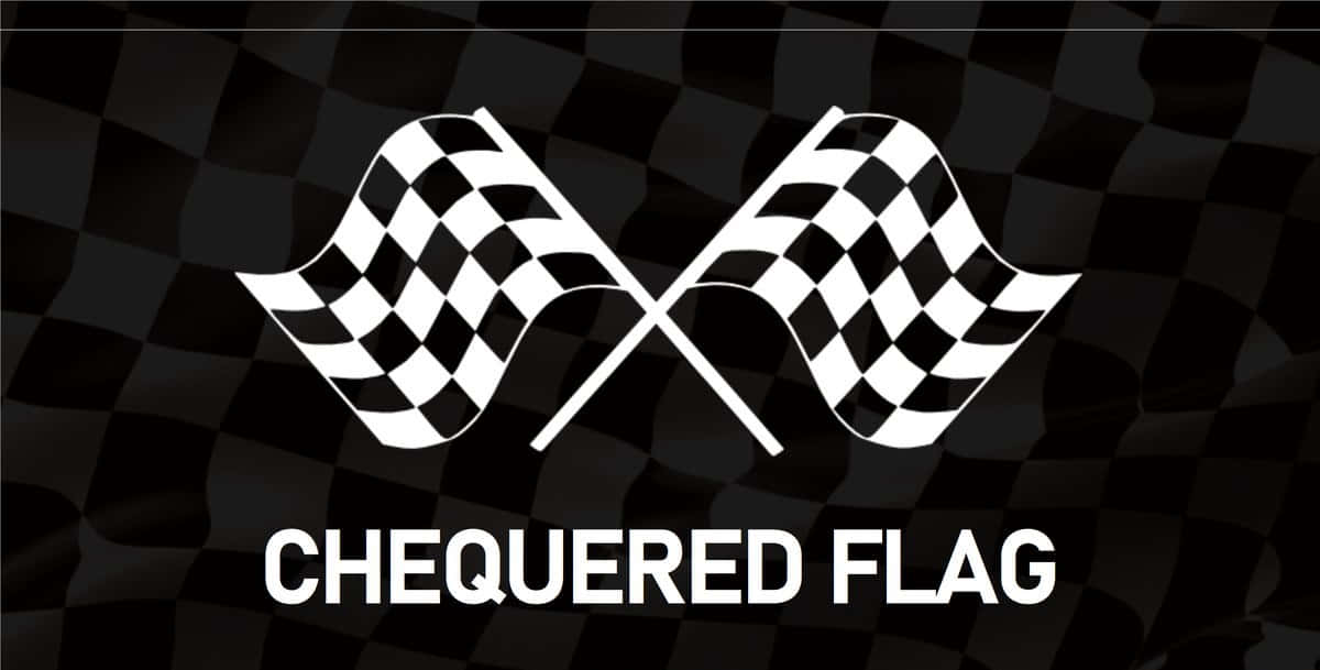 Chequered Flag, white checkered racing flags, black checkered background, SD Desktop Wallpaper
