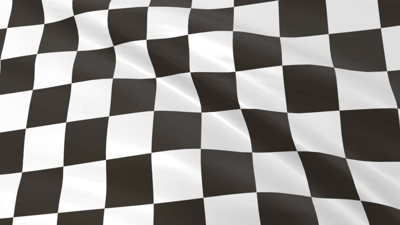 Chequered Flag, race track, black and white checkered racing flag, HD Desktop Wallpaper