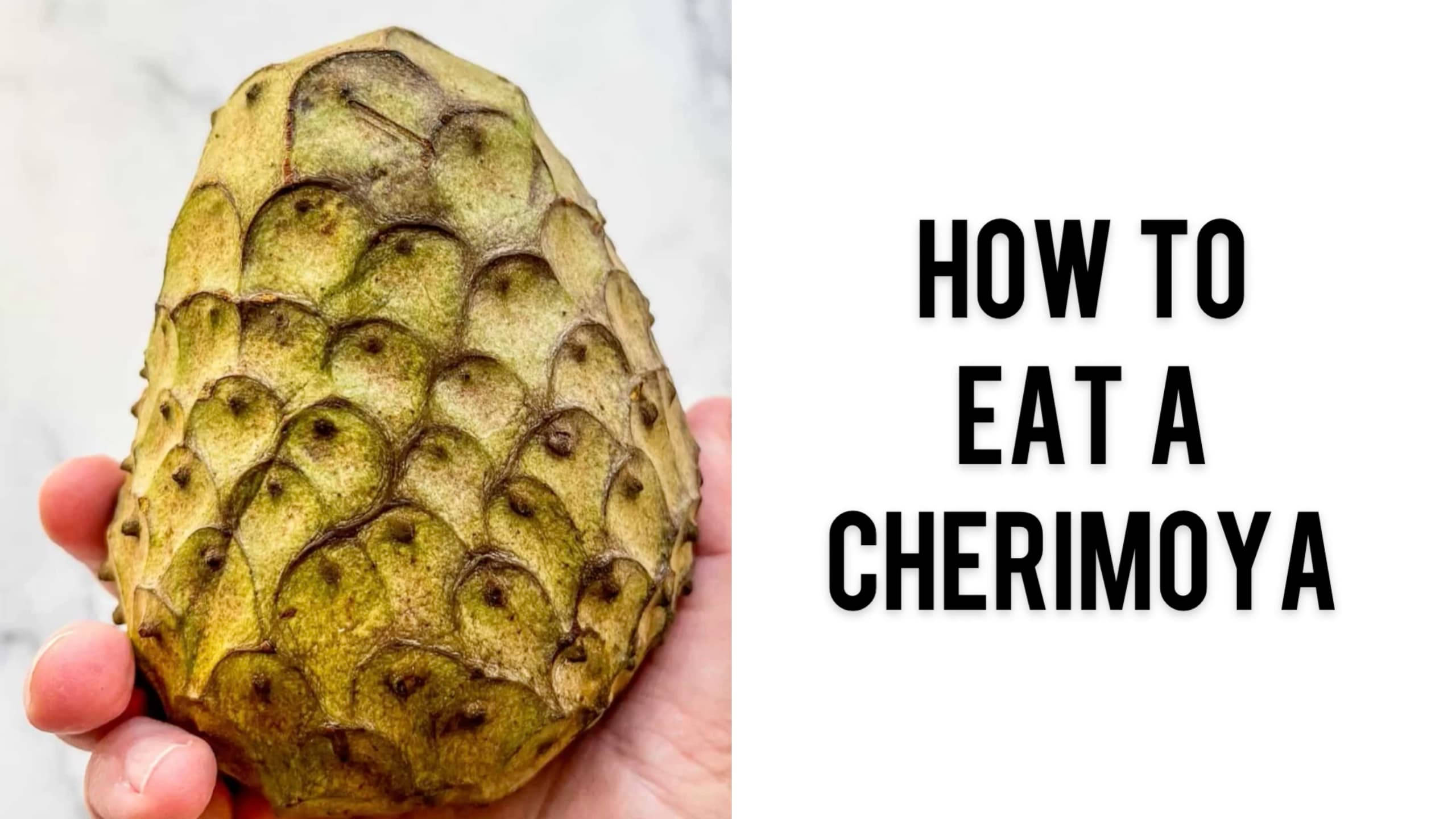 cherimoya, green-brown, scaly textured skin, 2K Desktop Wallpaper
