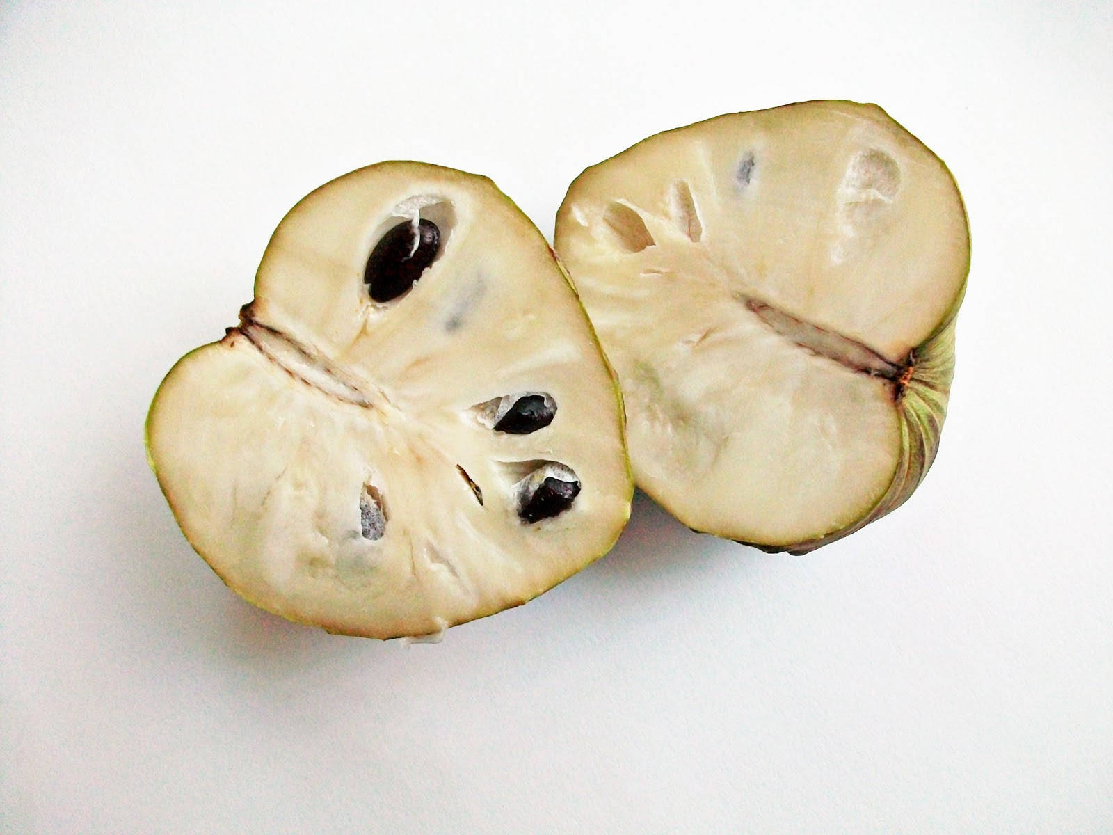 Cherimoya, custard apple, creamy white flesh, HD Desktop Wallpaper