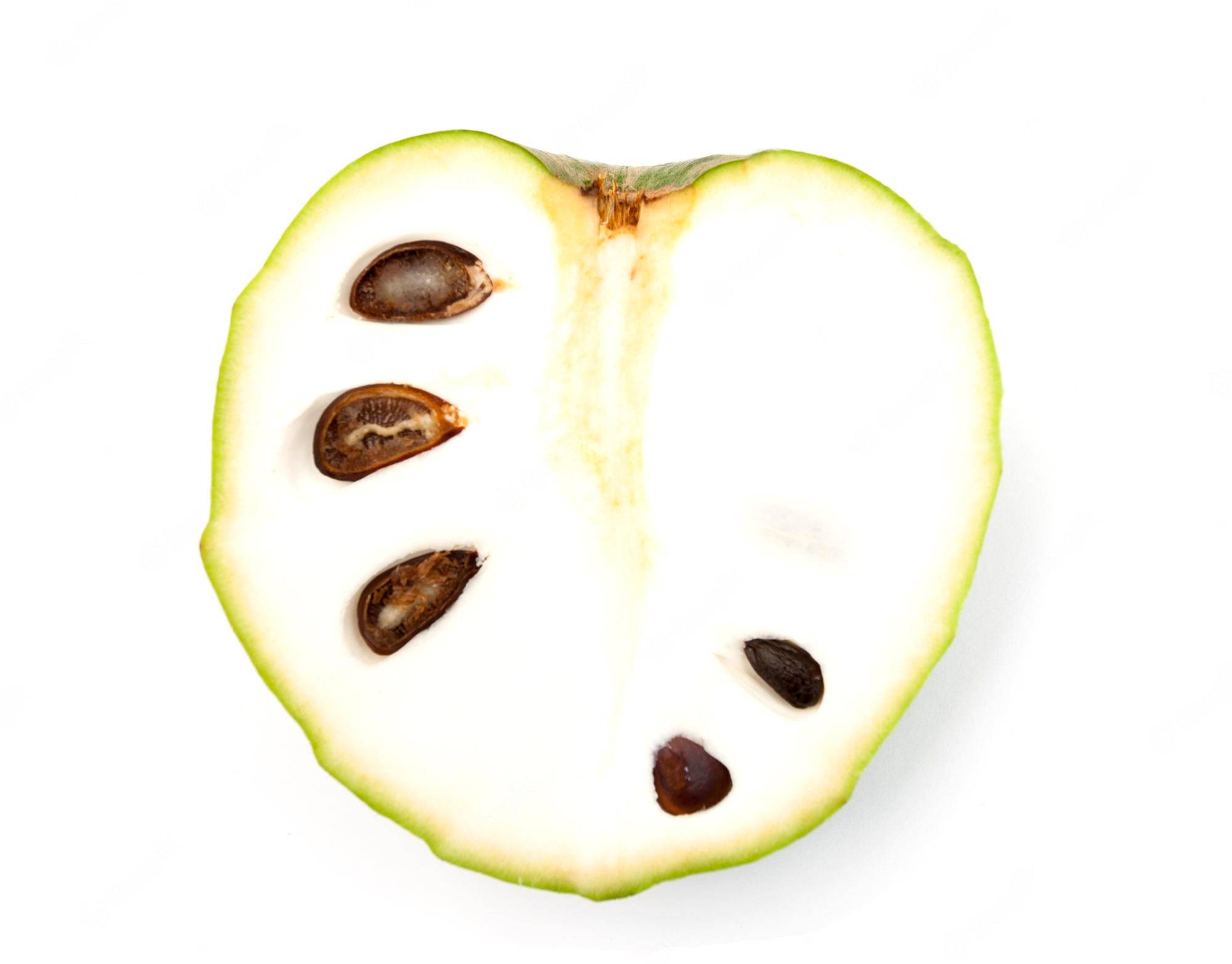 Cherimoya, soursop, creamy white flesh, Full HD Desktop Wallpaper