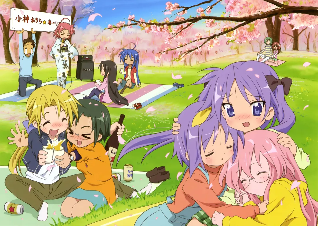 Cherry Blossoms Anime Scenery