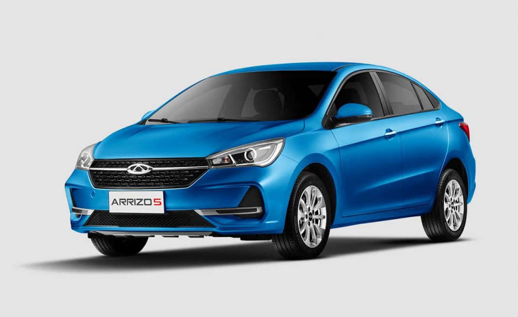 Chery Arrizo 5, sleek blue, sedan, SD Desktop Wallpaper