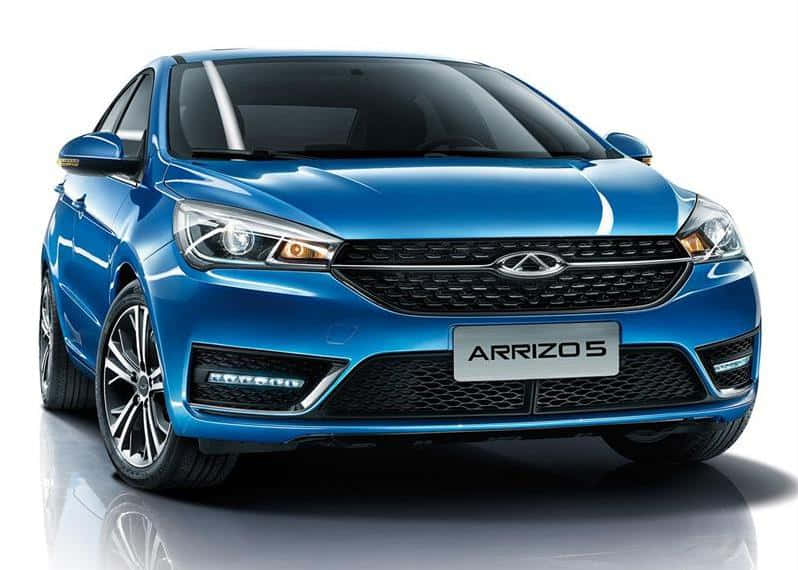 Chery Arrizo 5, vibrant blue, sedan, SD Desktop Wallpaper