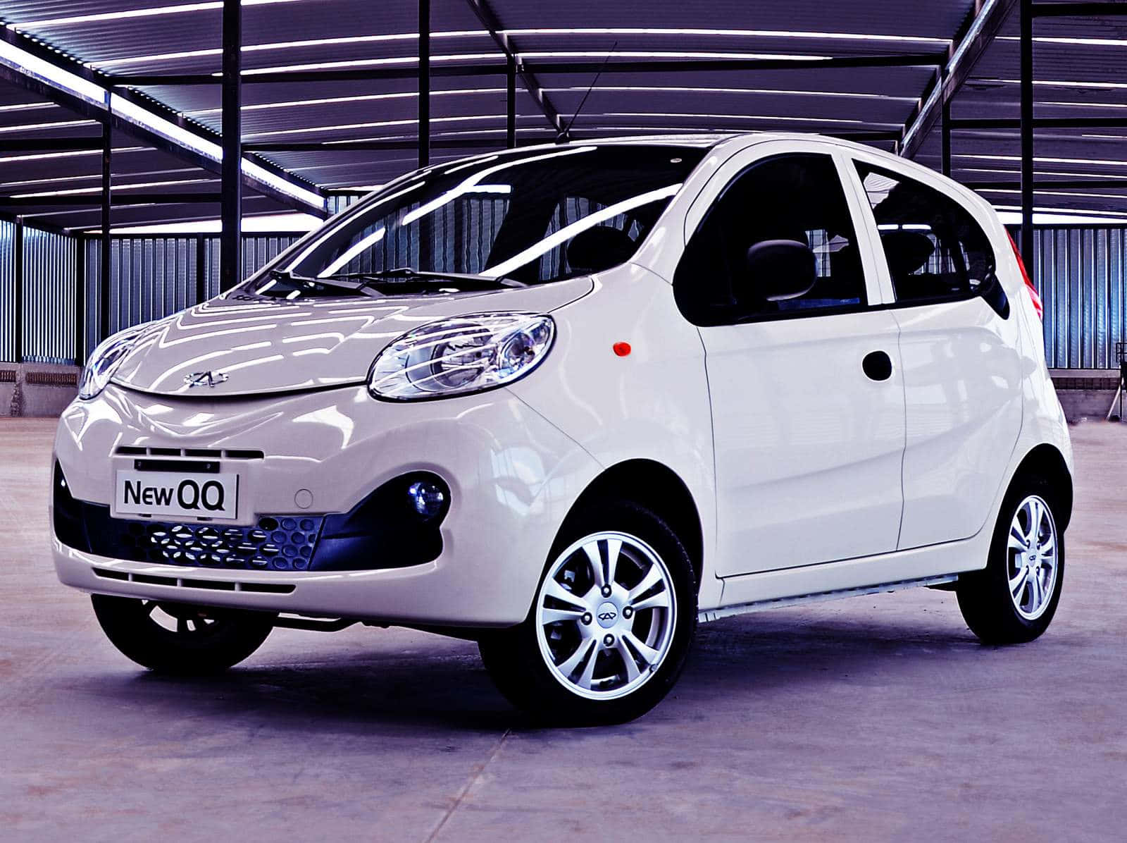 Chery QQ, New QQ, sleek white, HD Desktop Wallpaper