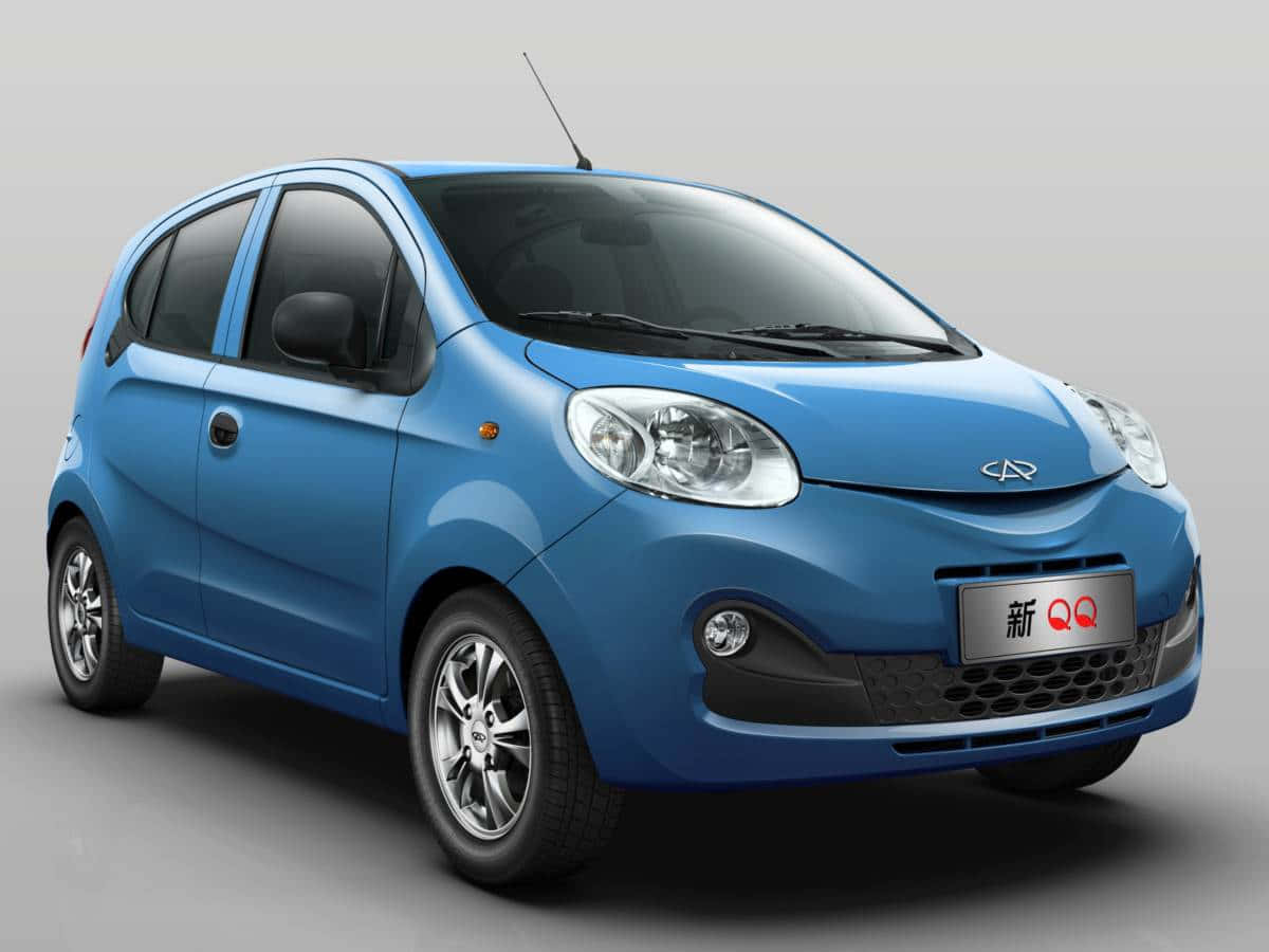 Chery, blue, silver rims, SD Desktop Wallpaper