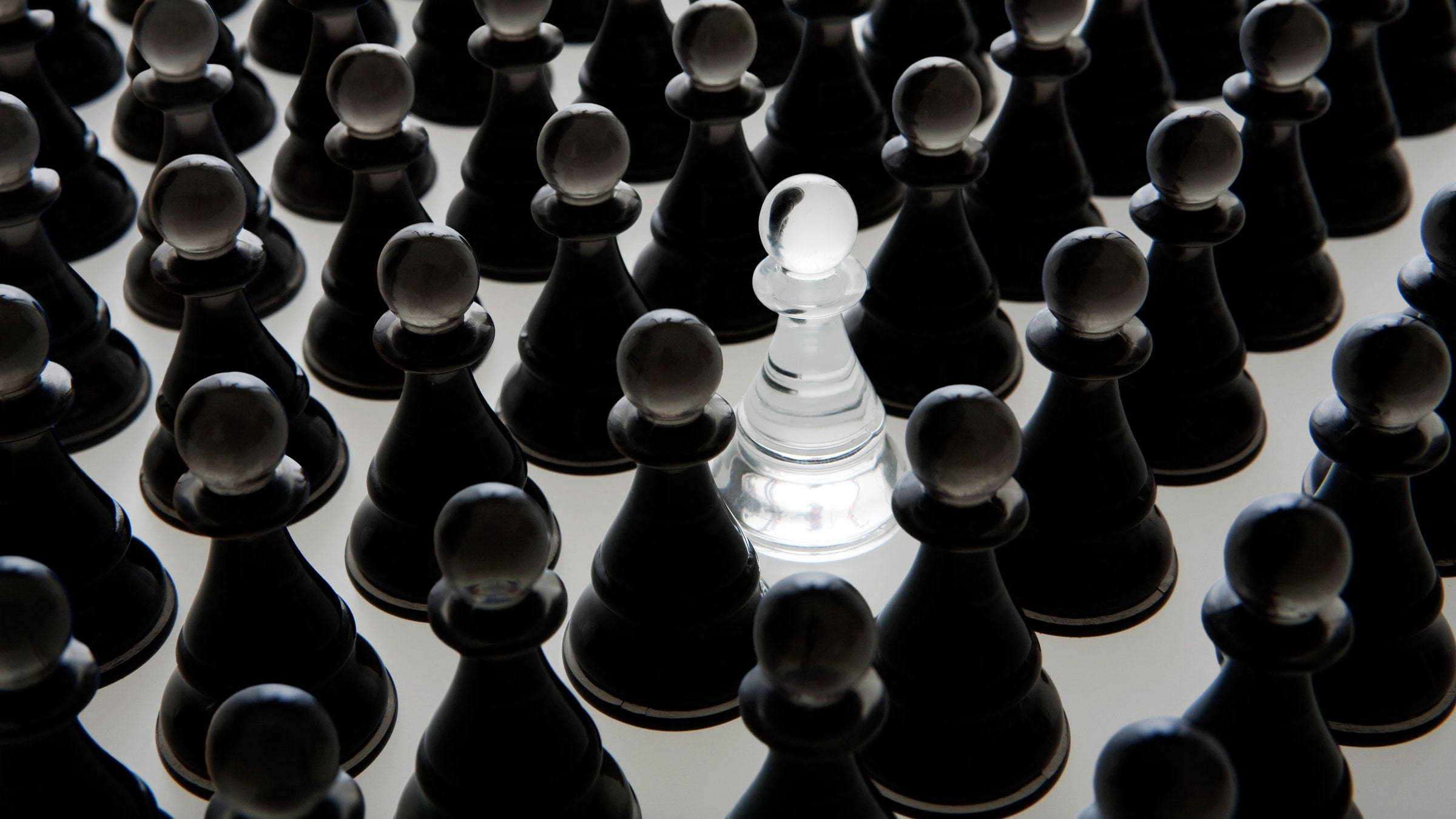 Chess, black, white, Full HD Desktop Wallpaper
