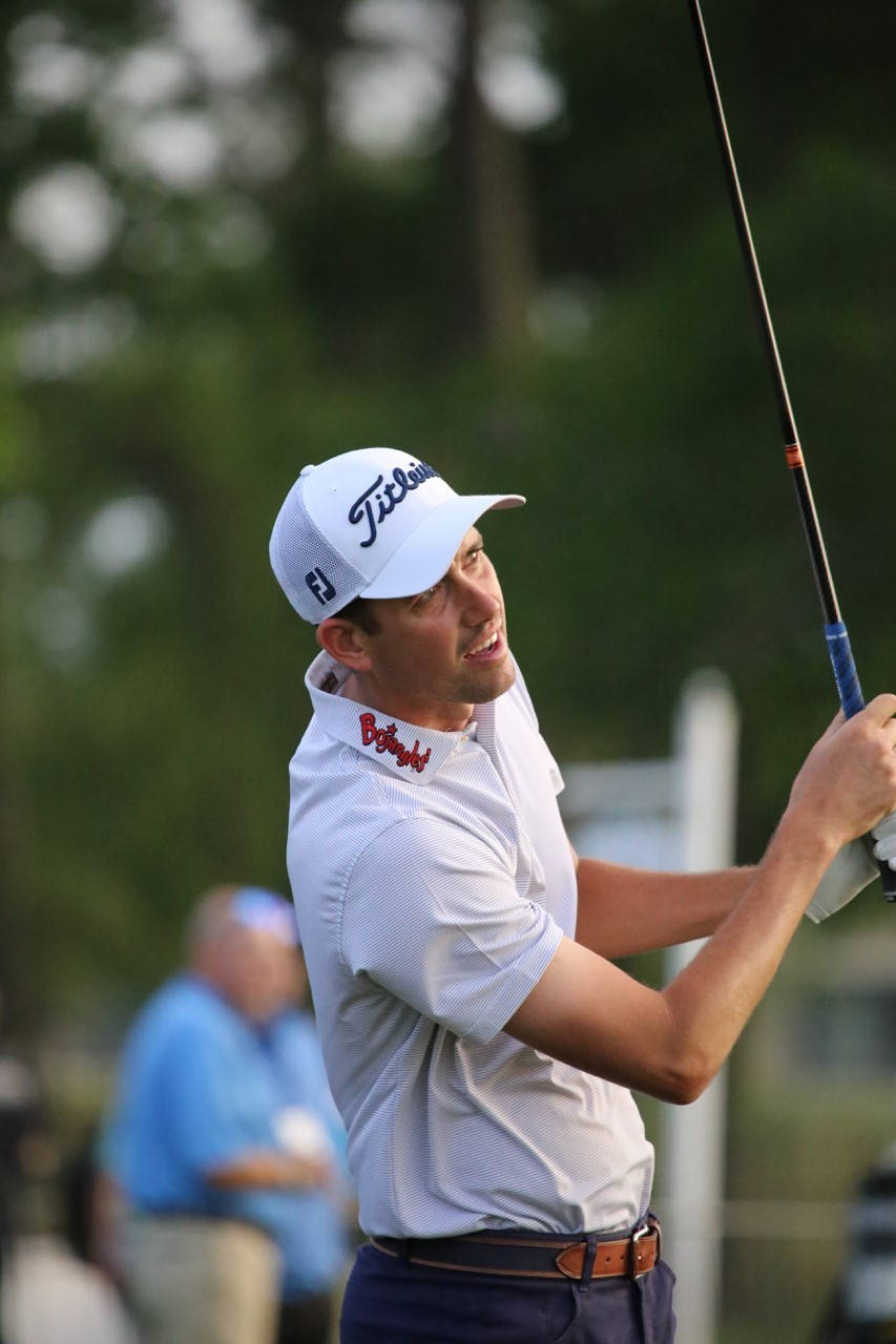 Chesson Hadley, white cap, polo shirt, HD Phone Wallpaper