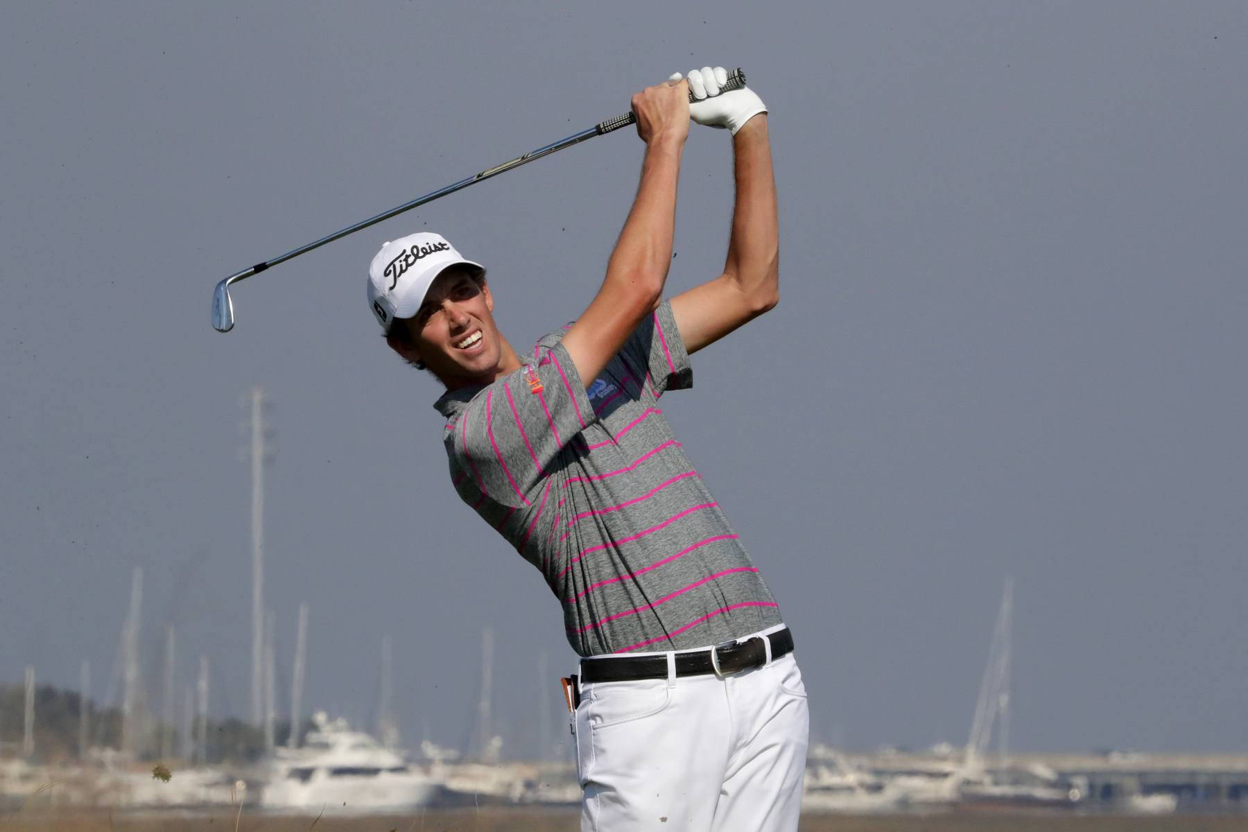 Chesson Hadley, gray sky, sailboats, HD Desktop Wallpaper