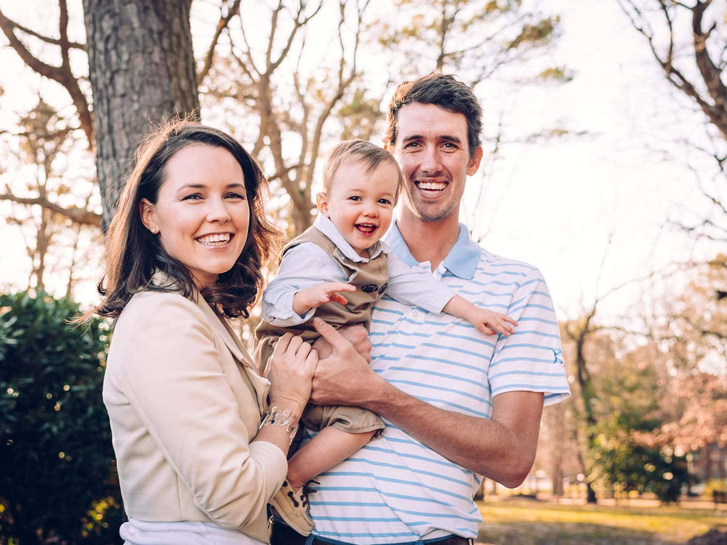 Chesson Hadley, wife, son, HD Desktop Wallpaper