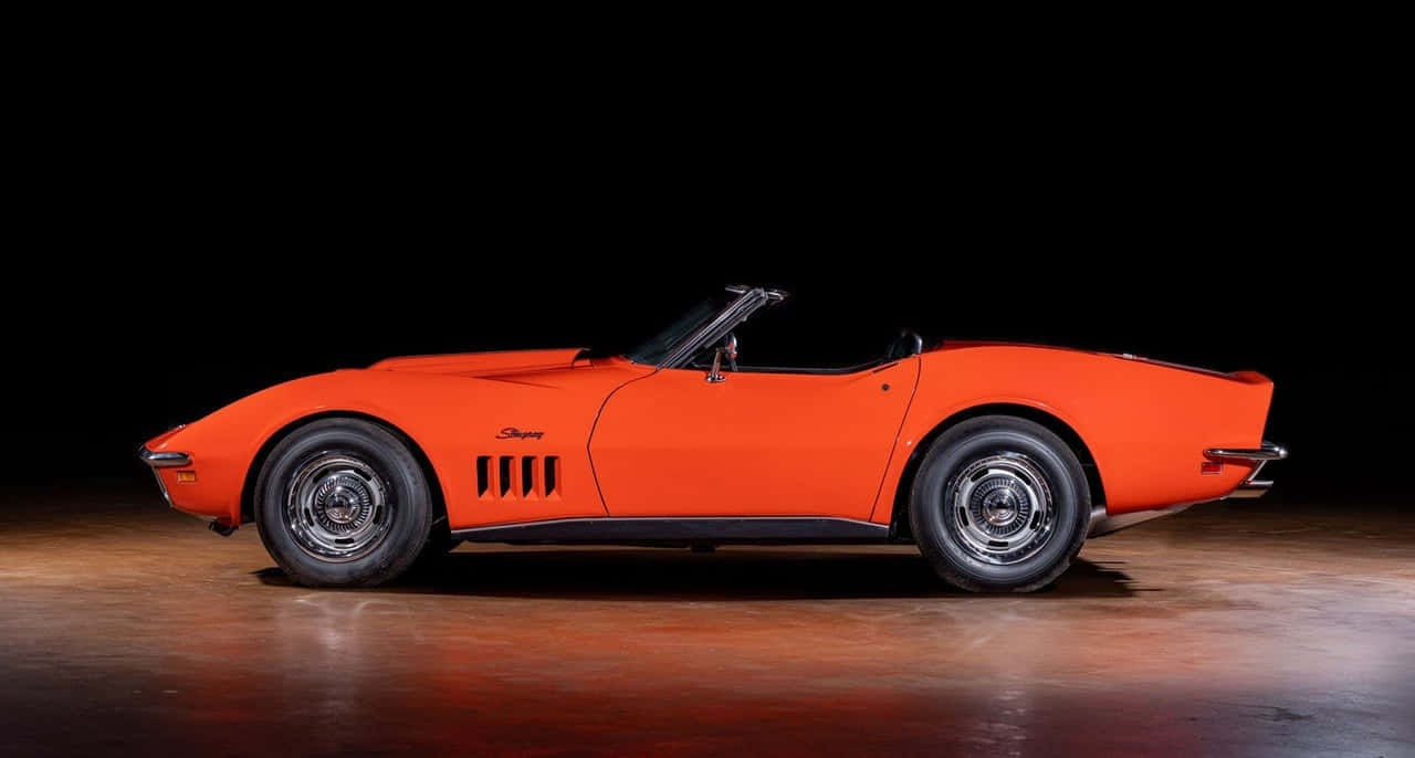 Chevrolet Corvette, convertible, classic, HD Desktop Wallpaper