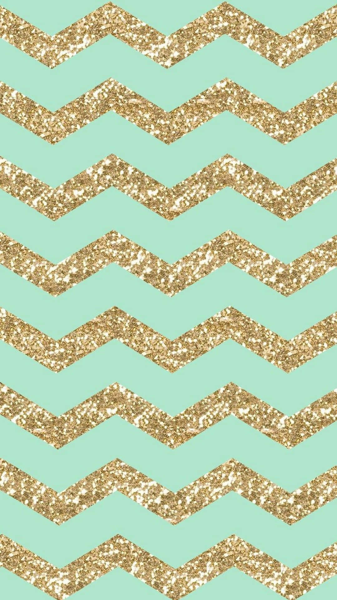 iPhone, teal, gold, Full HD Phone Wallpaper