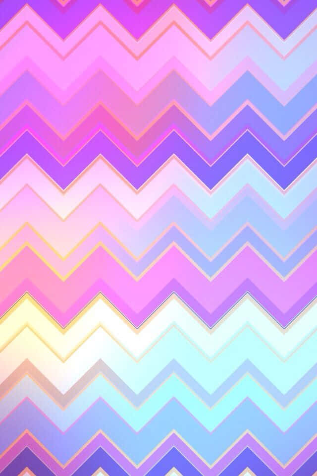 Chevron iPhone, pastel, zigzag stripes, SD Phone Wallpaper