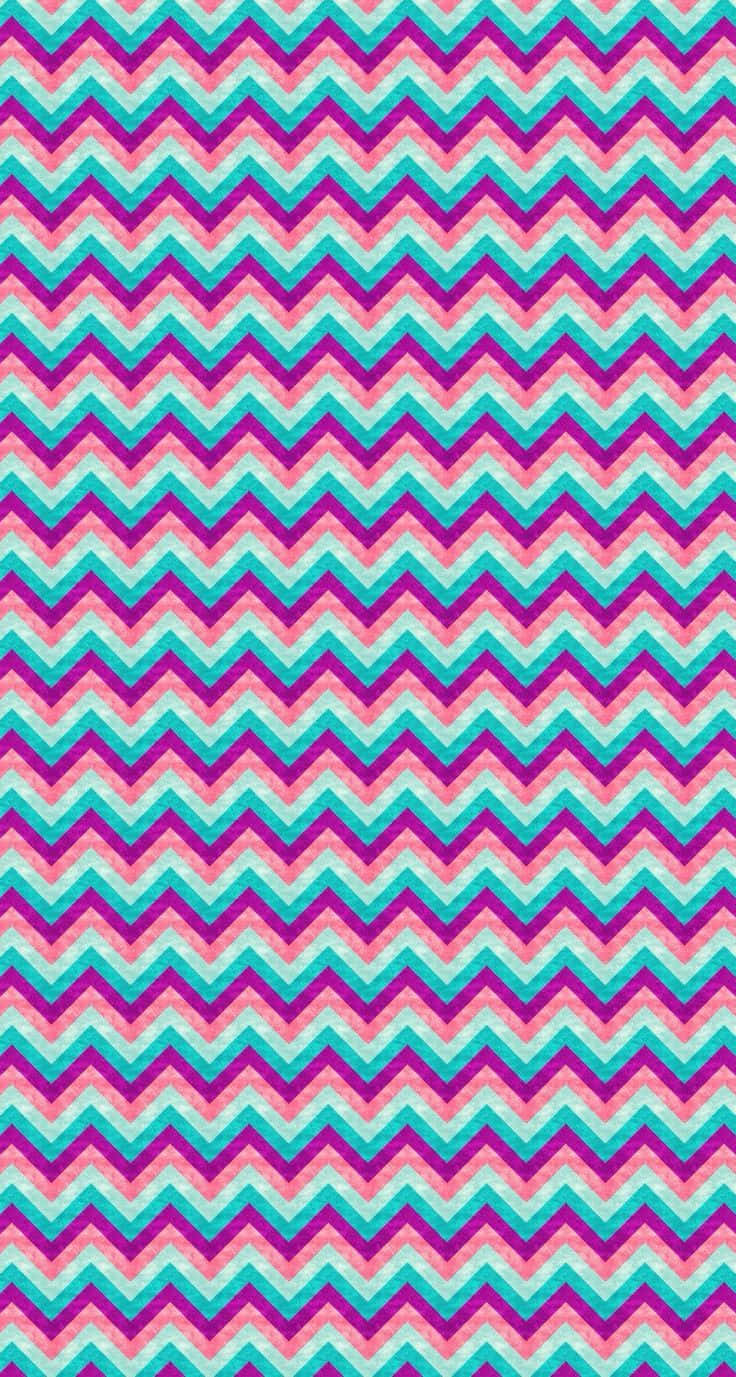 Chevron iPhone, pink, purple, HD Phone Wallpaper