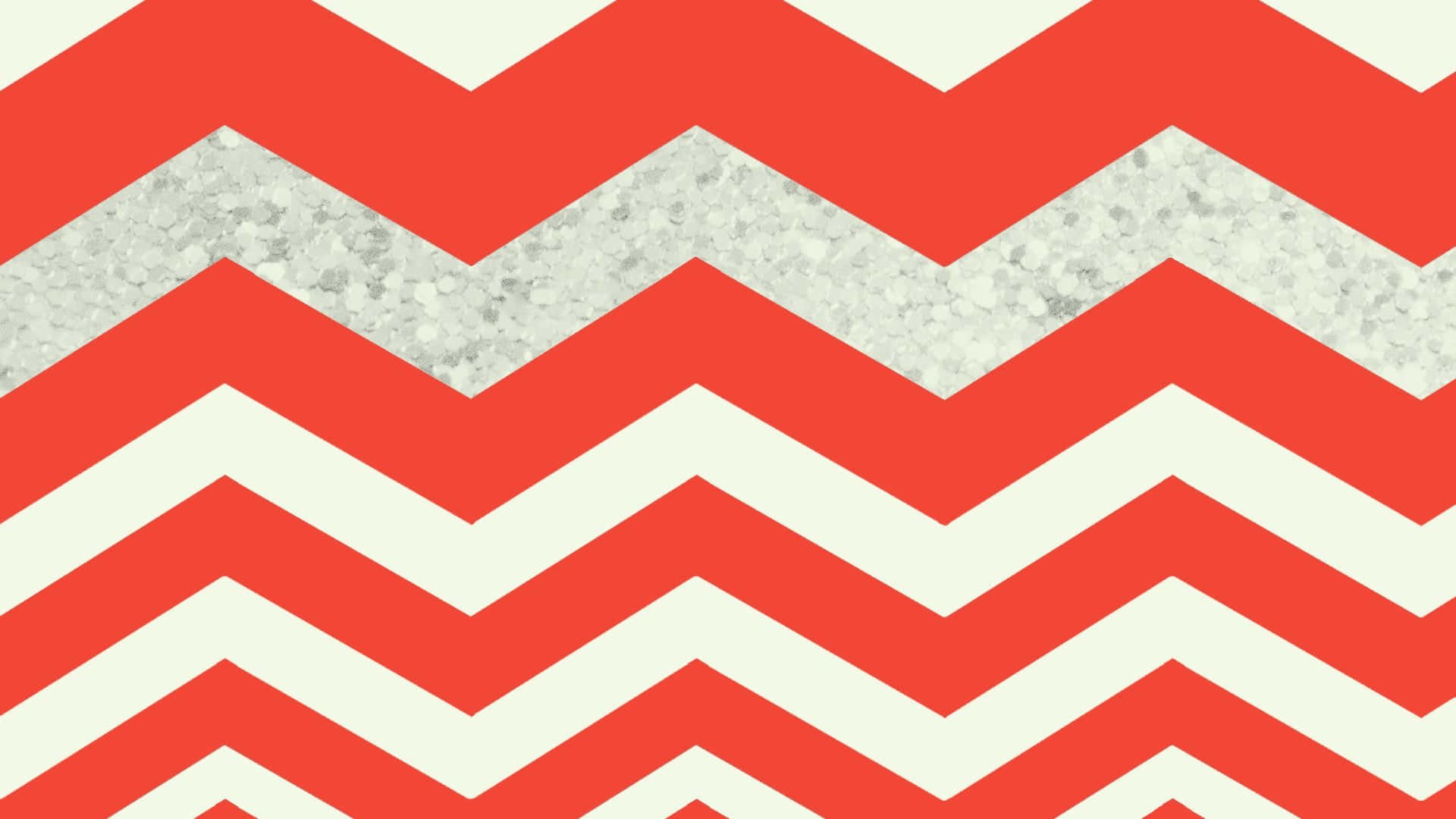 chevron pattern, vibrant red, cream, Full HD Desktop Wallpaper