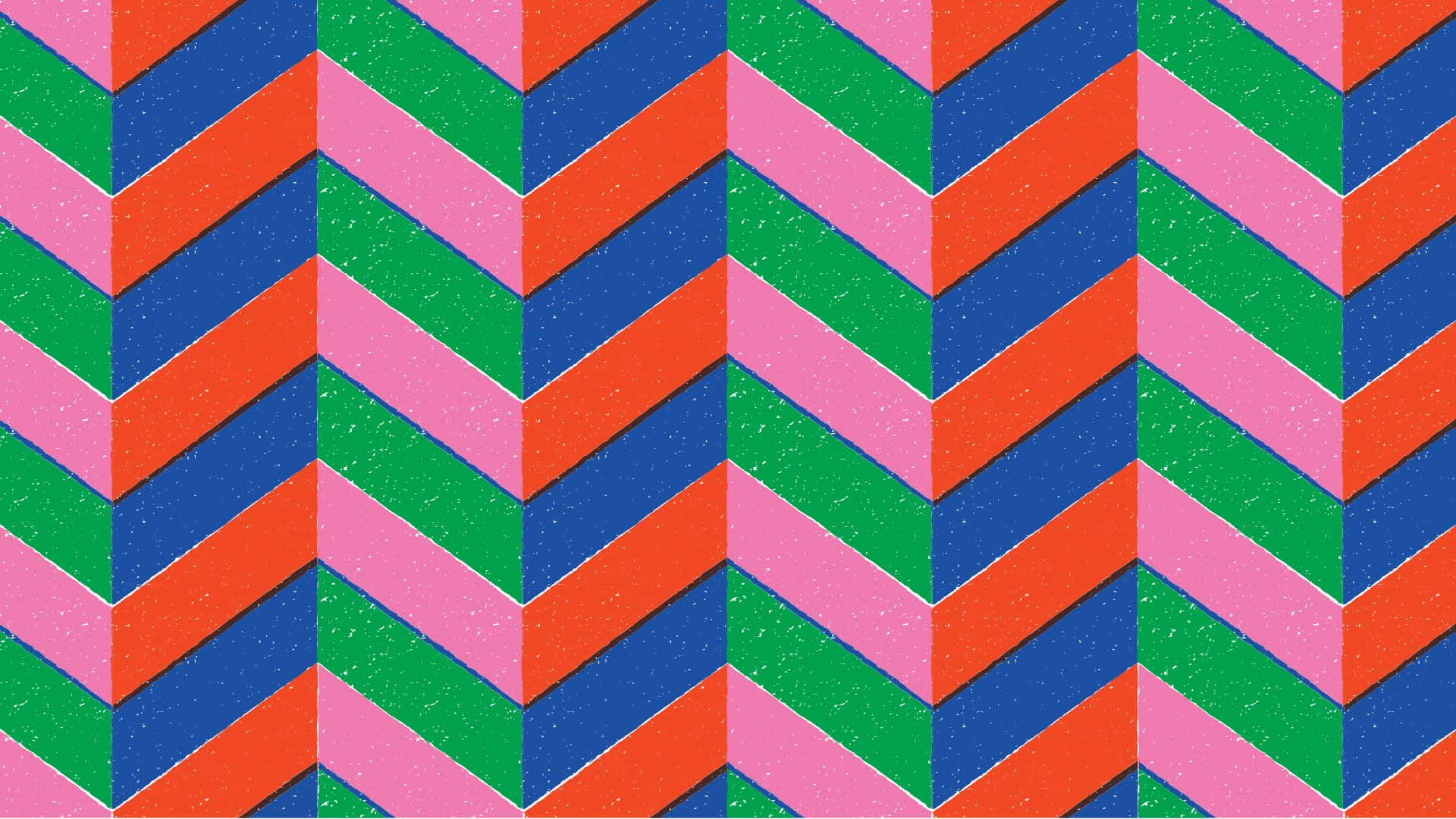 Chevron, pink, green, Full HD Desktop Wallpaper