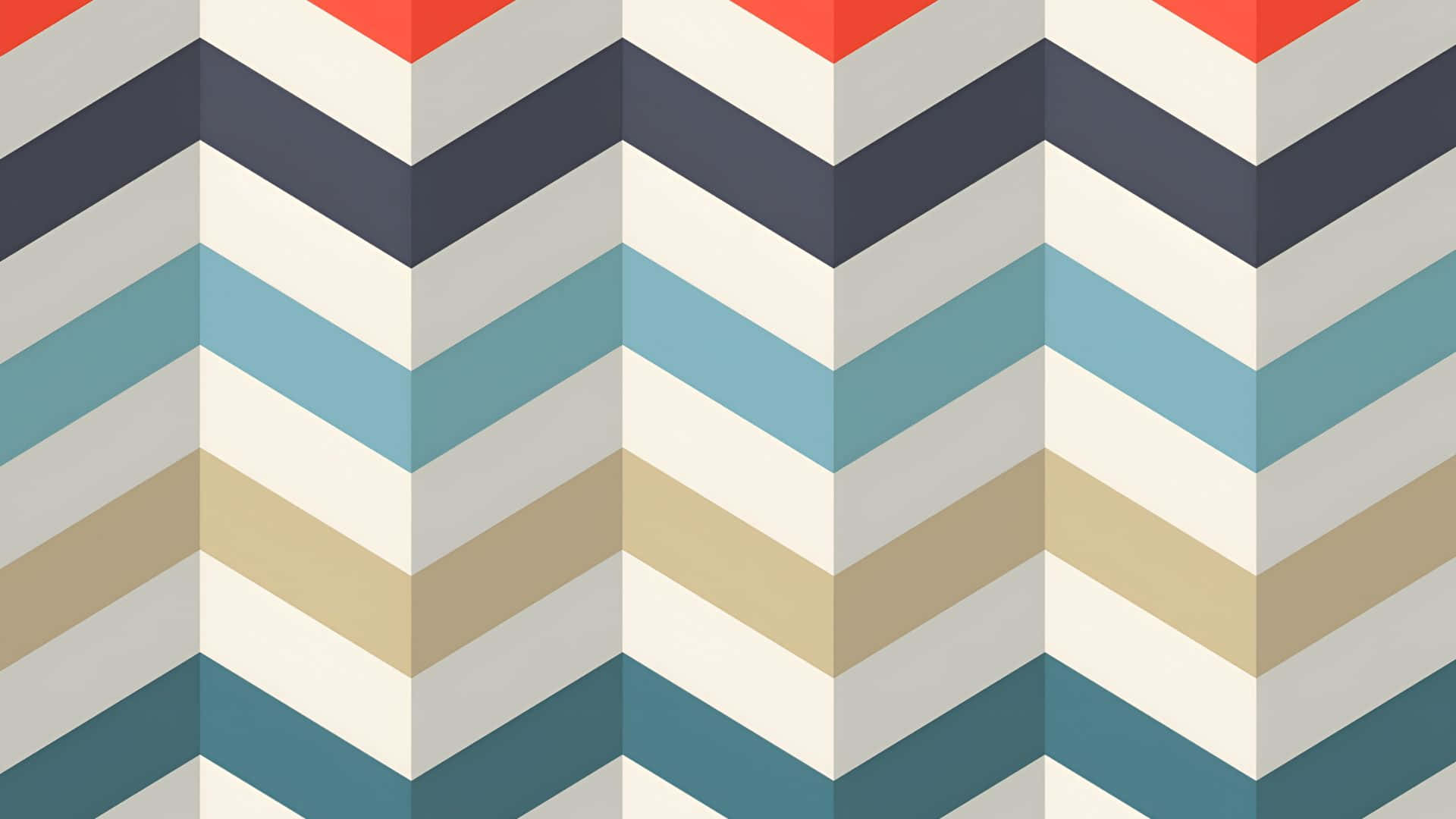 chevron pattern, navy teal, beige, Full HD Desktop Wallpaper