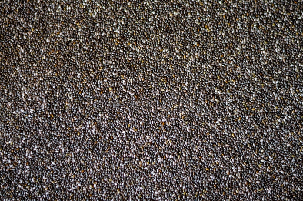 infinite chia seeds, black, white, SD Desktop Wallpaper