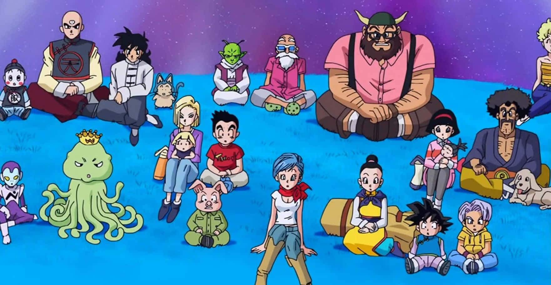 Chiaotzu, anime characters, creatures, HD Desktop Wallpaper